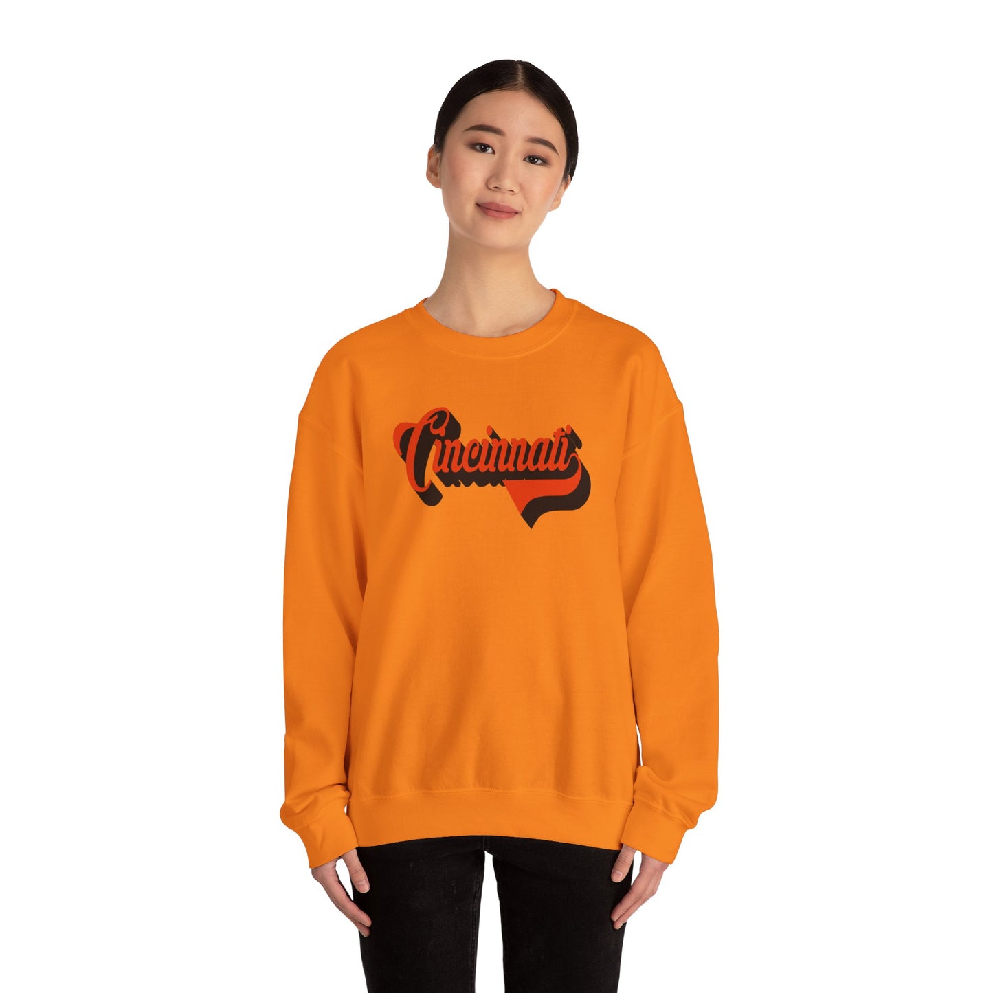 Cincinnati Retro -Crewneck Sweatshirt