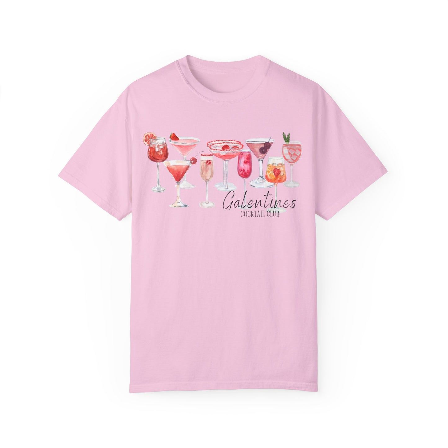 Galentines Cocktail Club- Comfort Colors T-shirt