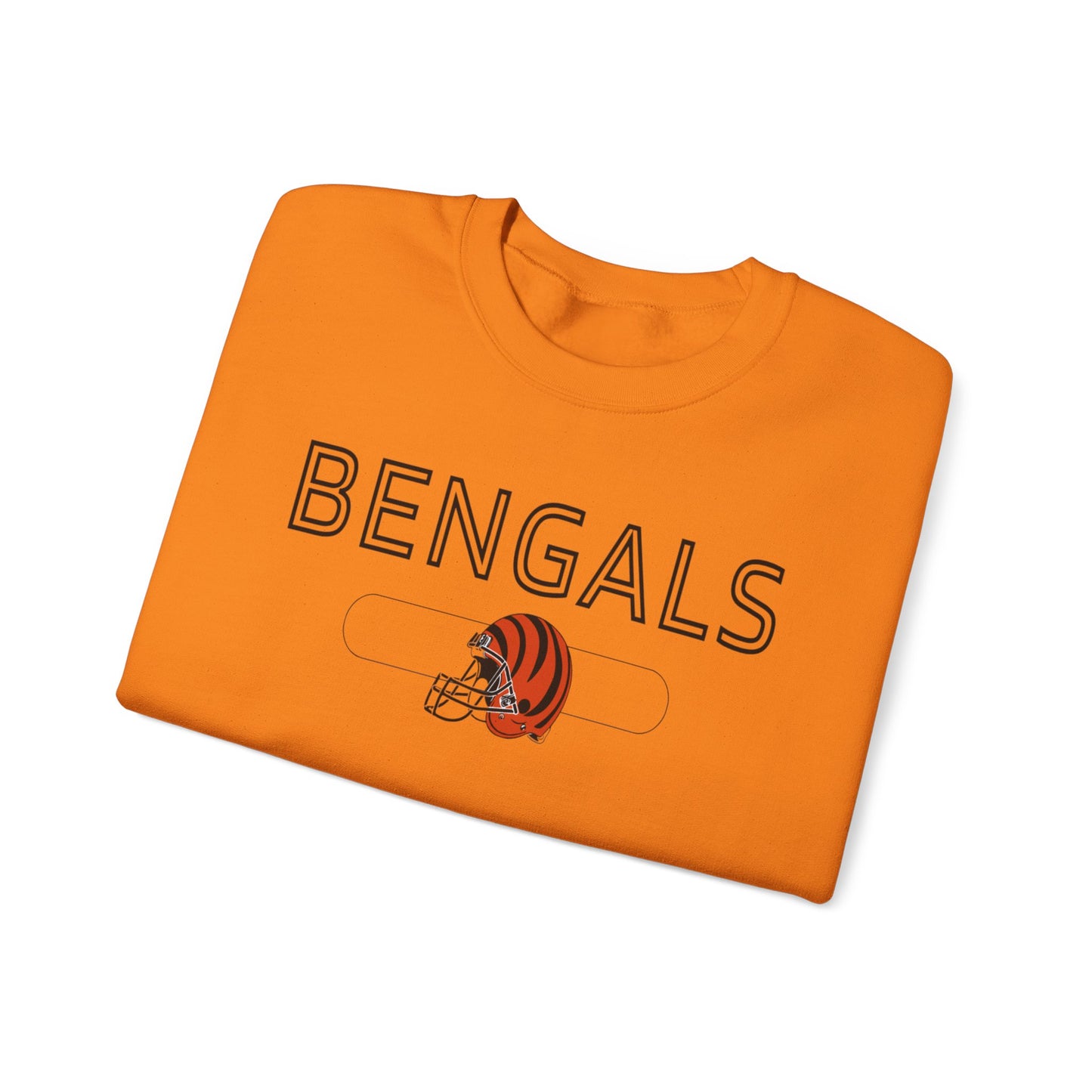 Bengals Helmet - Crewneck Sweatshirt