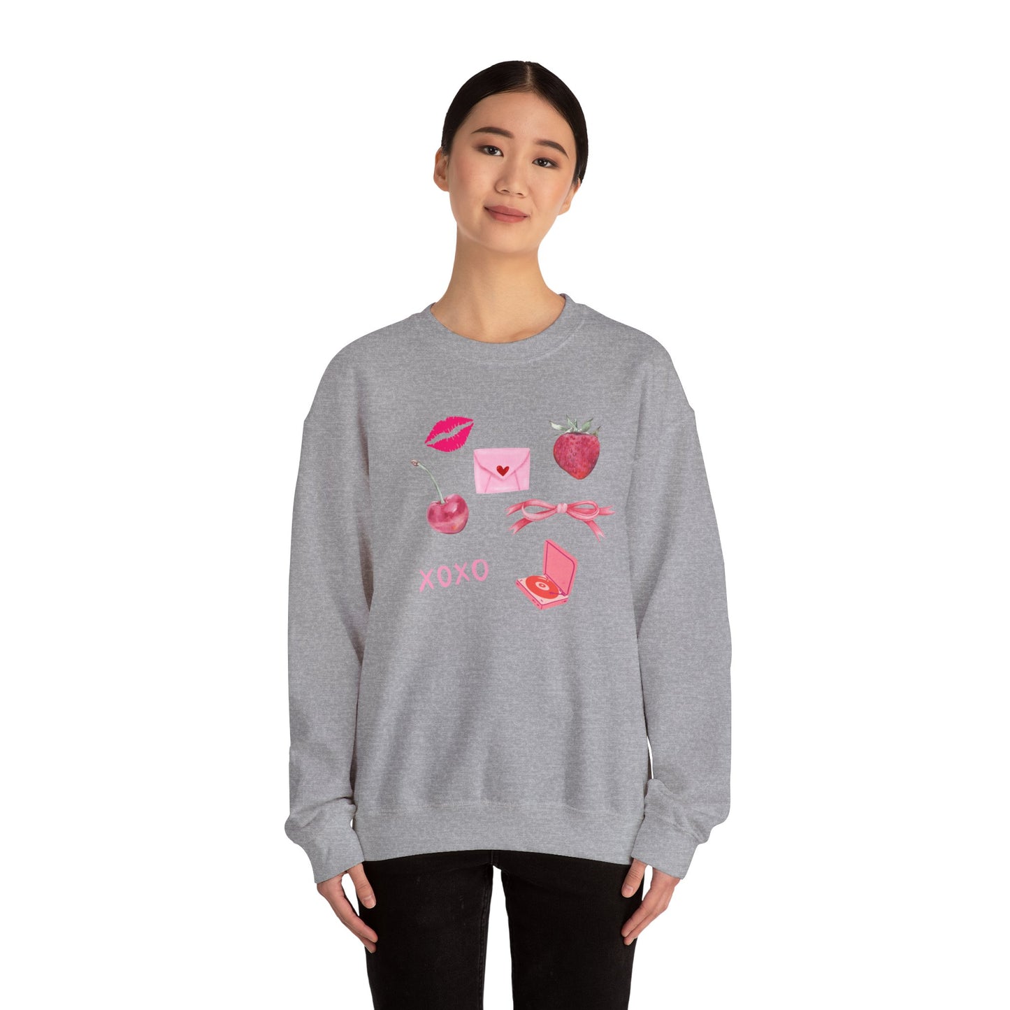 All The Pink- Crewneck Sweatshirt