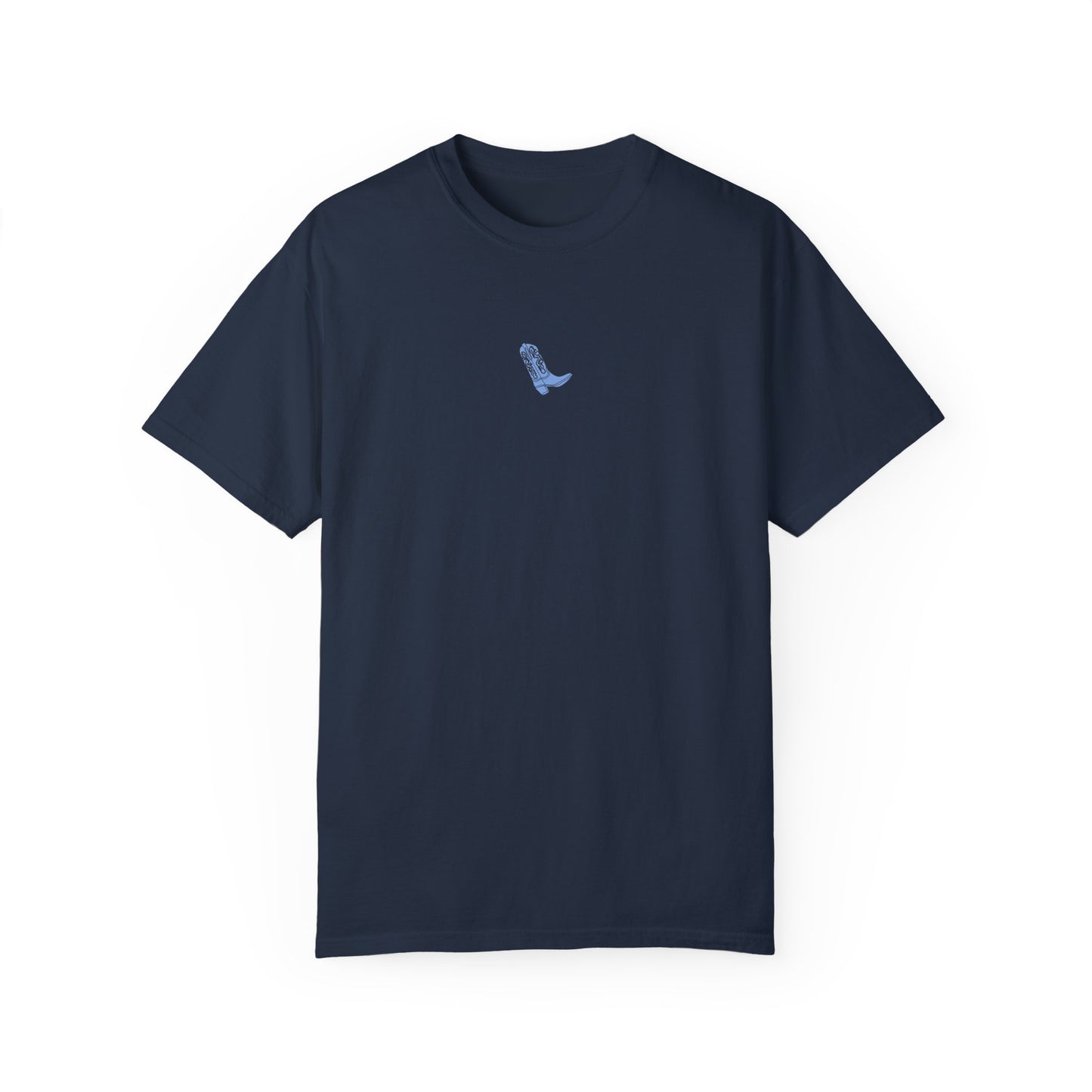 Blue Boot- Comfort Colors T-shirt