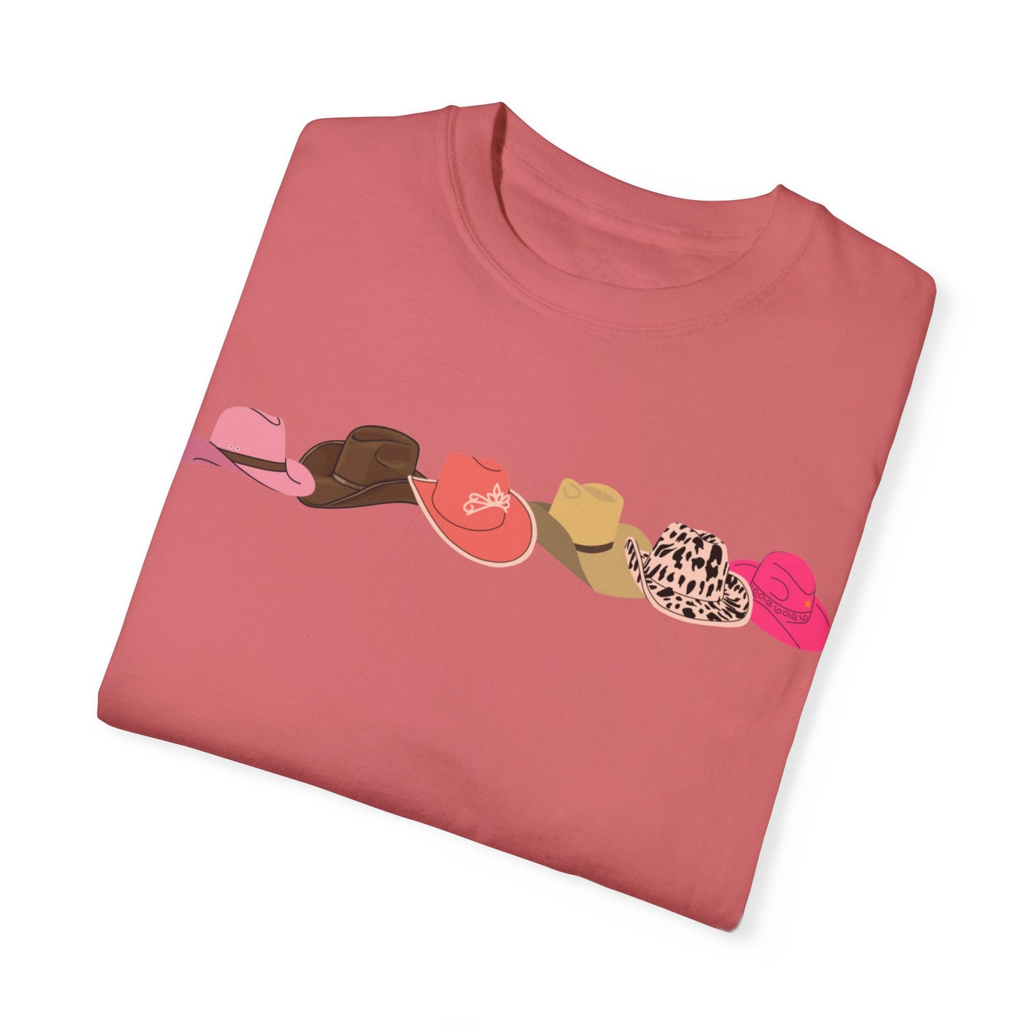 Cowgirl Hats- Comfort Colors T-shirt