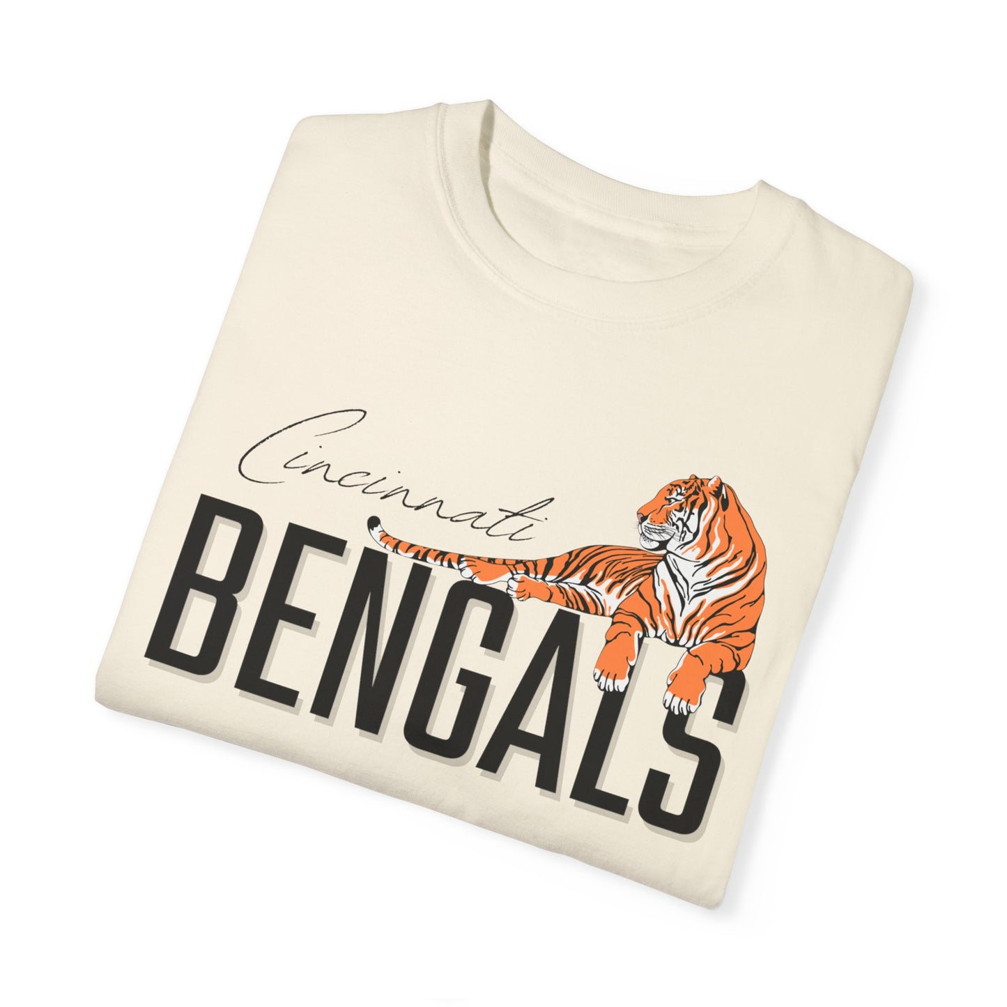 Cincinnati Bengals Tiger- Comfort Colors T-shirt