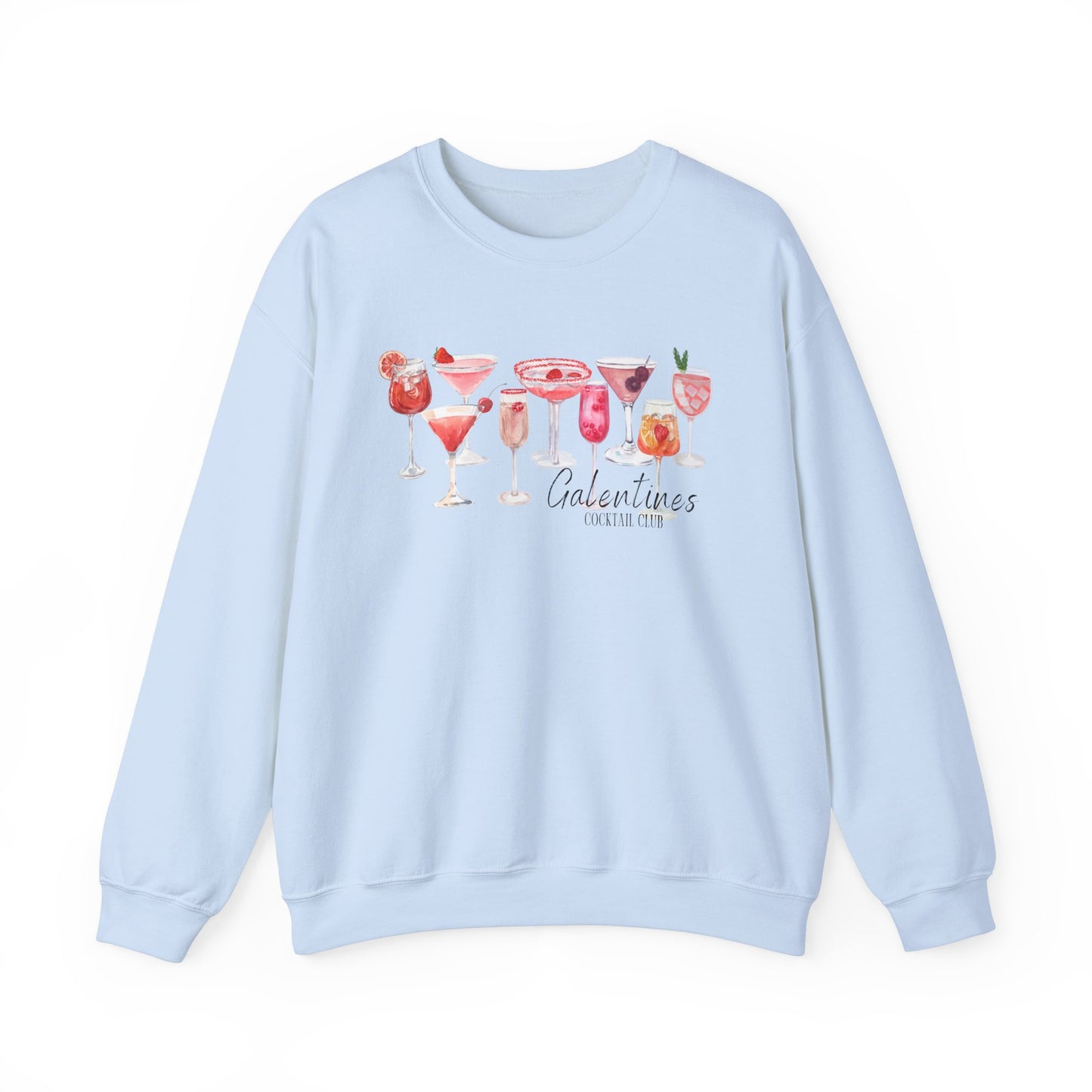 Galentines Cocktail Club - Crewneck Sweatshirt