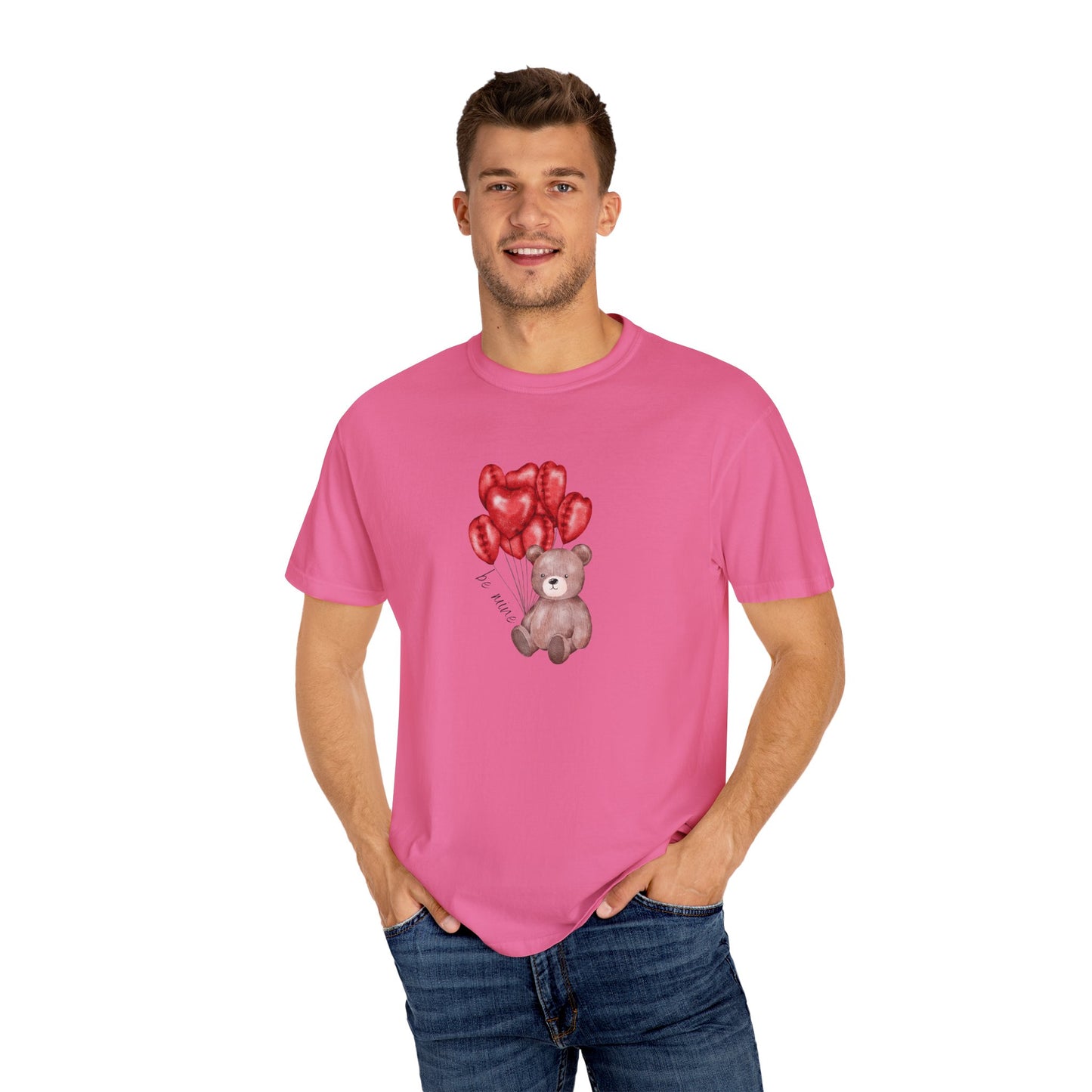 Be Mine Teddy- Comfort Colors T-shirt