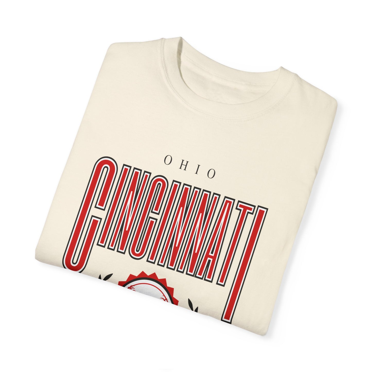 Cincinnati Baseball- Comfort Colors T-shirt