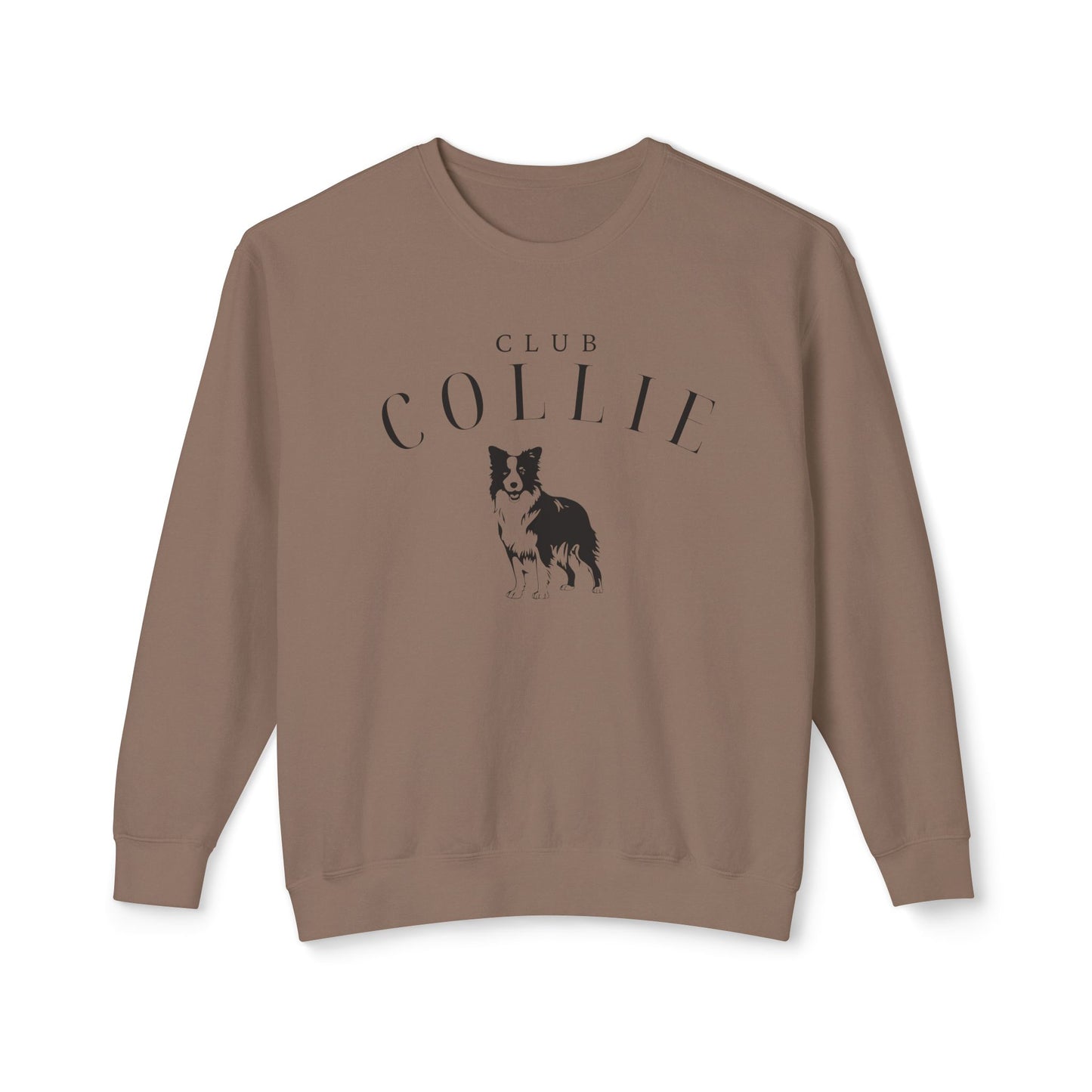 Club Collie - Lightweight Comfort Colors Crewneck Sweatshirt