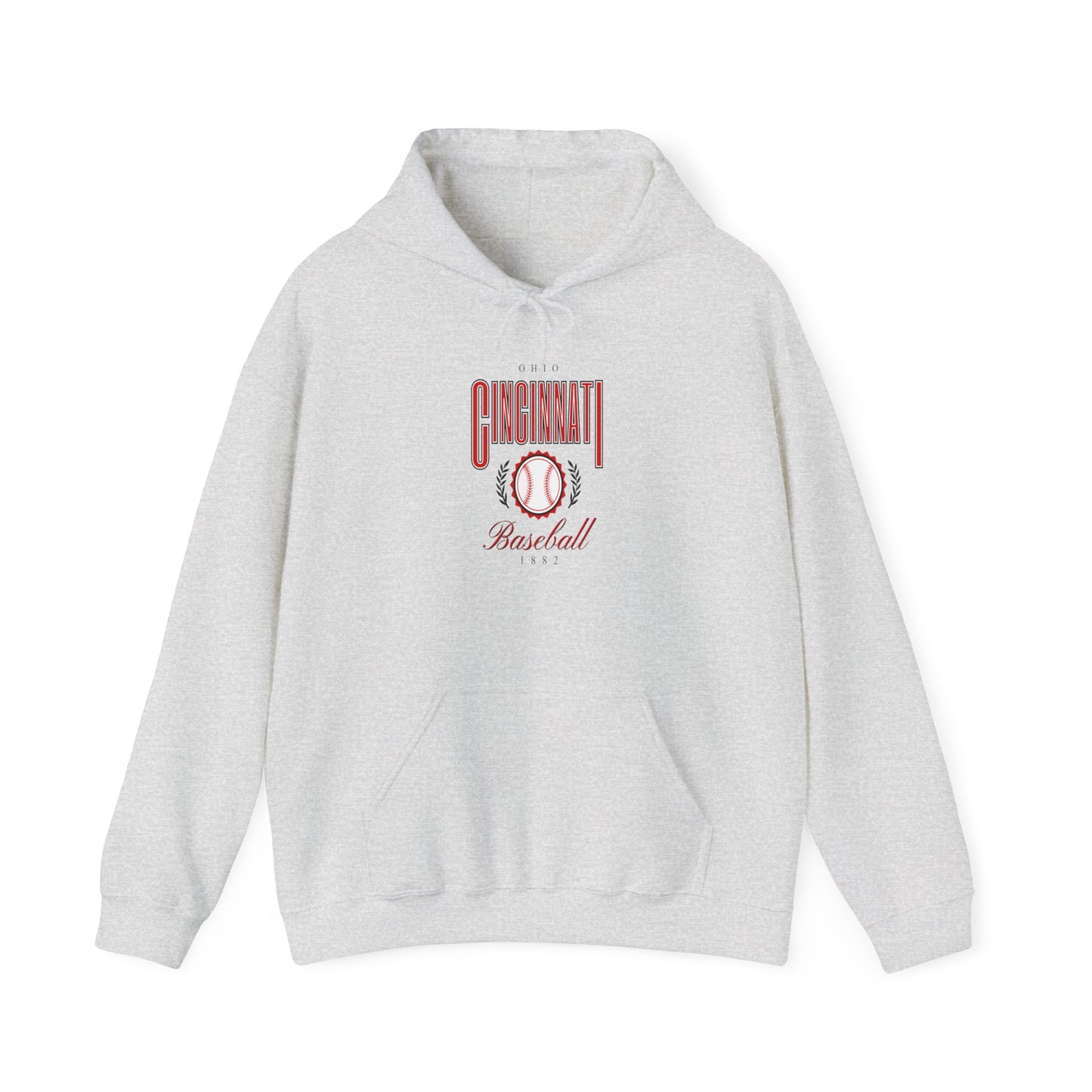 Cincinnati Baseball - Hooded Sweatshirt