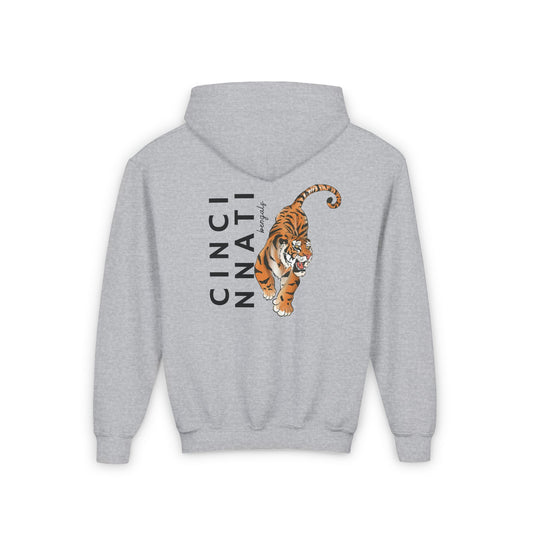 Tiger Youth Hooded Sweatshirt