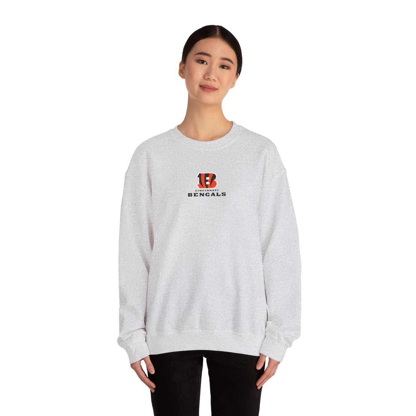 Bengals B Logo- Crewneck Sweatshirt