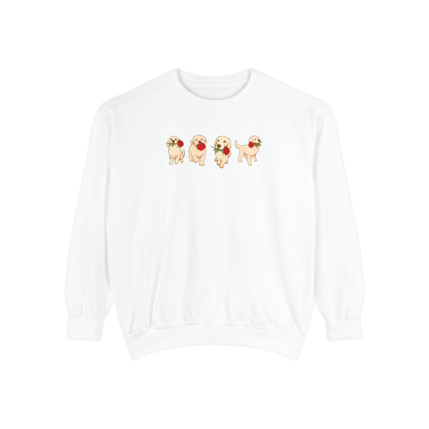 A Golden's Love - Comfort Colors Sweatshirt