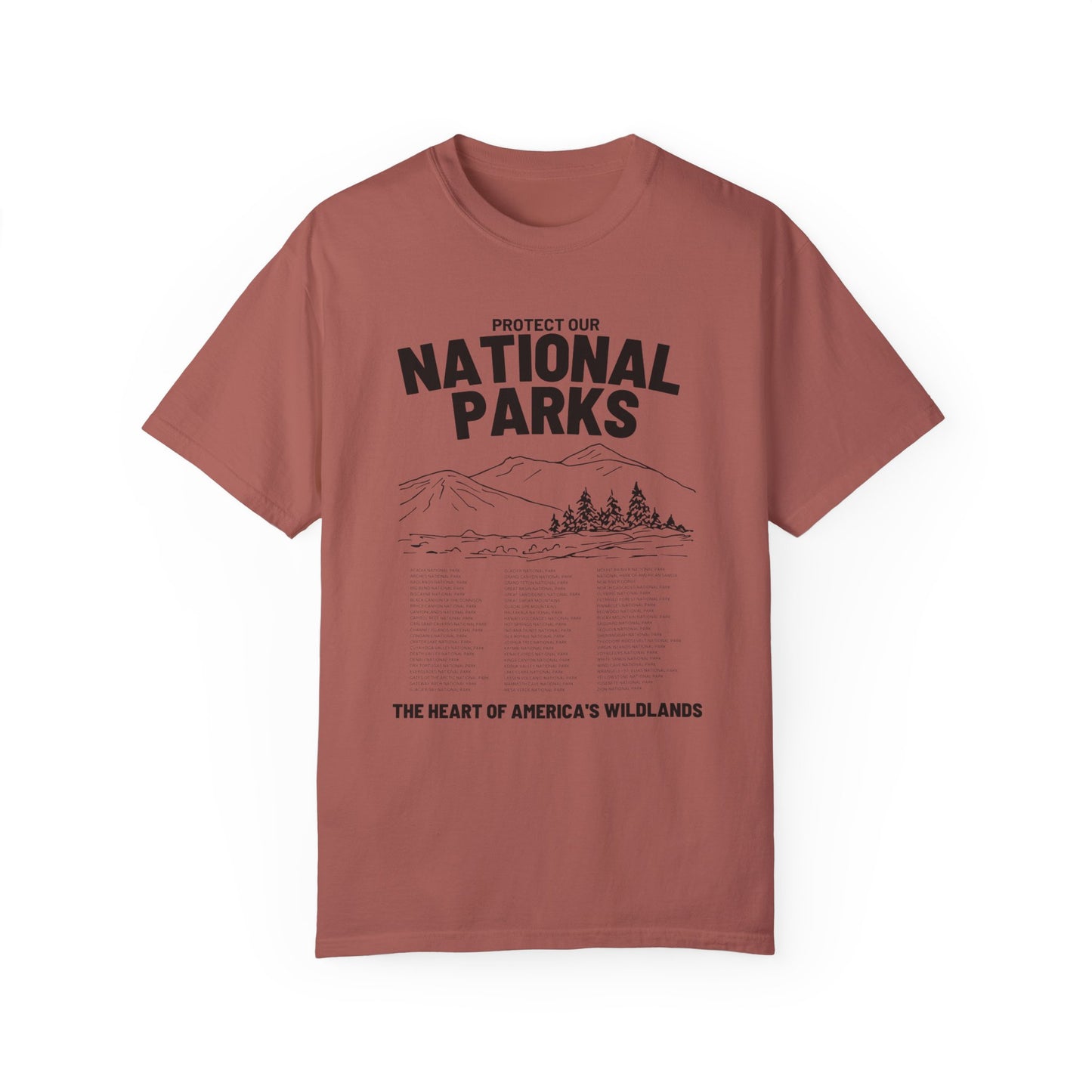 National Parks- Comfort Colors T-shirt