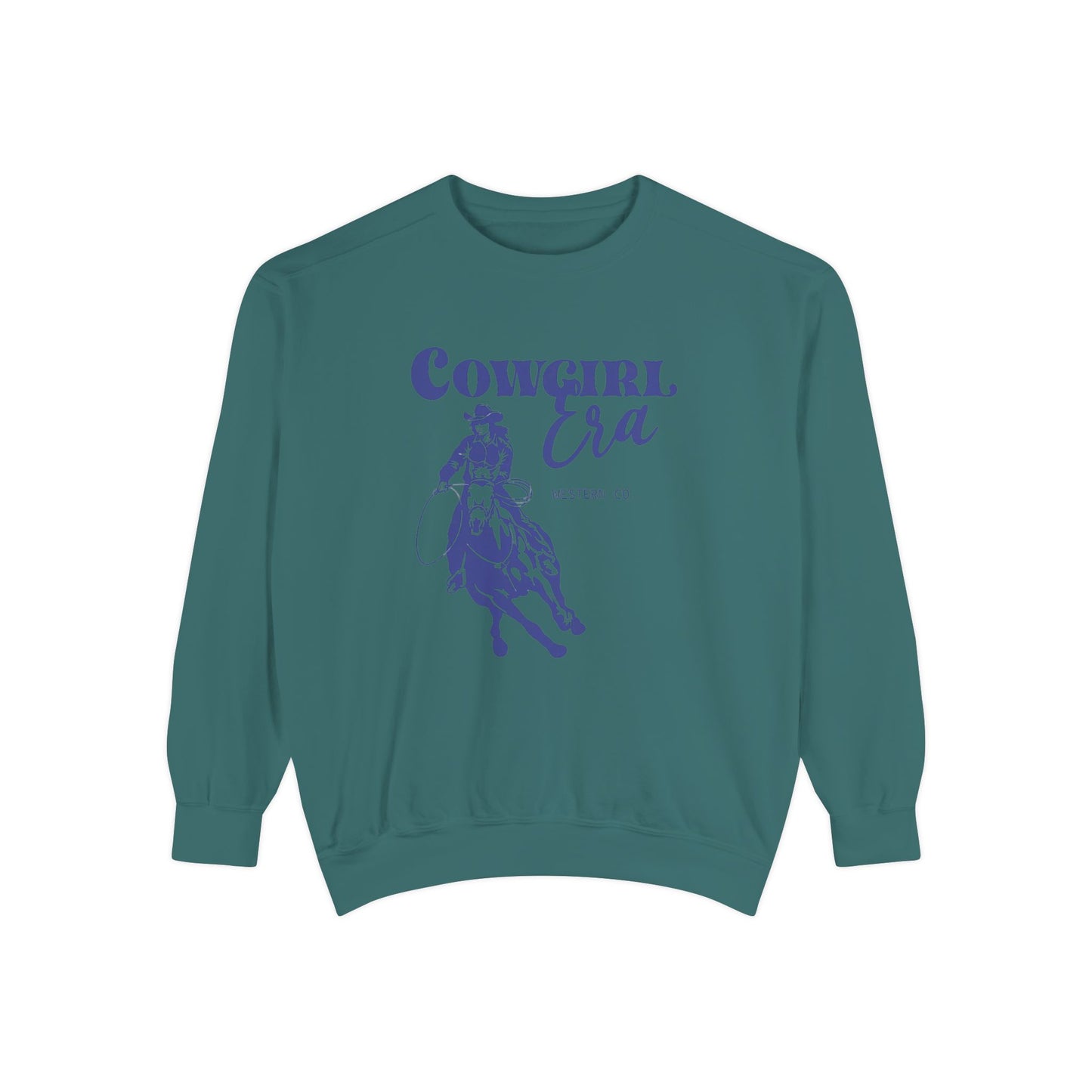 Cowgirl Era- Comfort Colors Garment-Dyed Sweatshirt