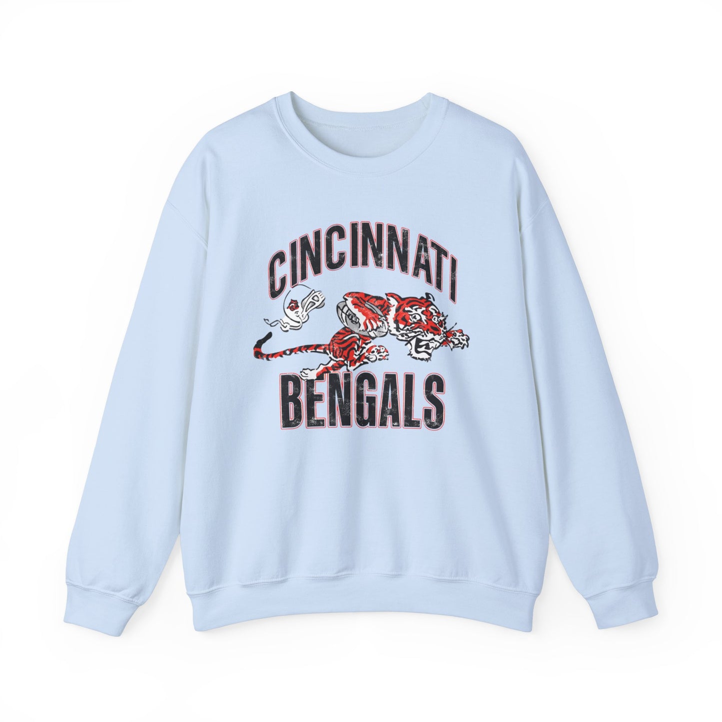 Vintage Bengals Mascot- Crewneck Sweatshirt