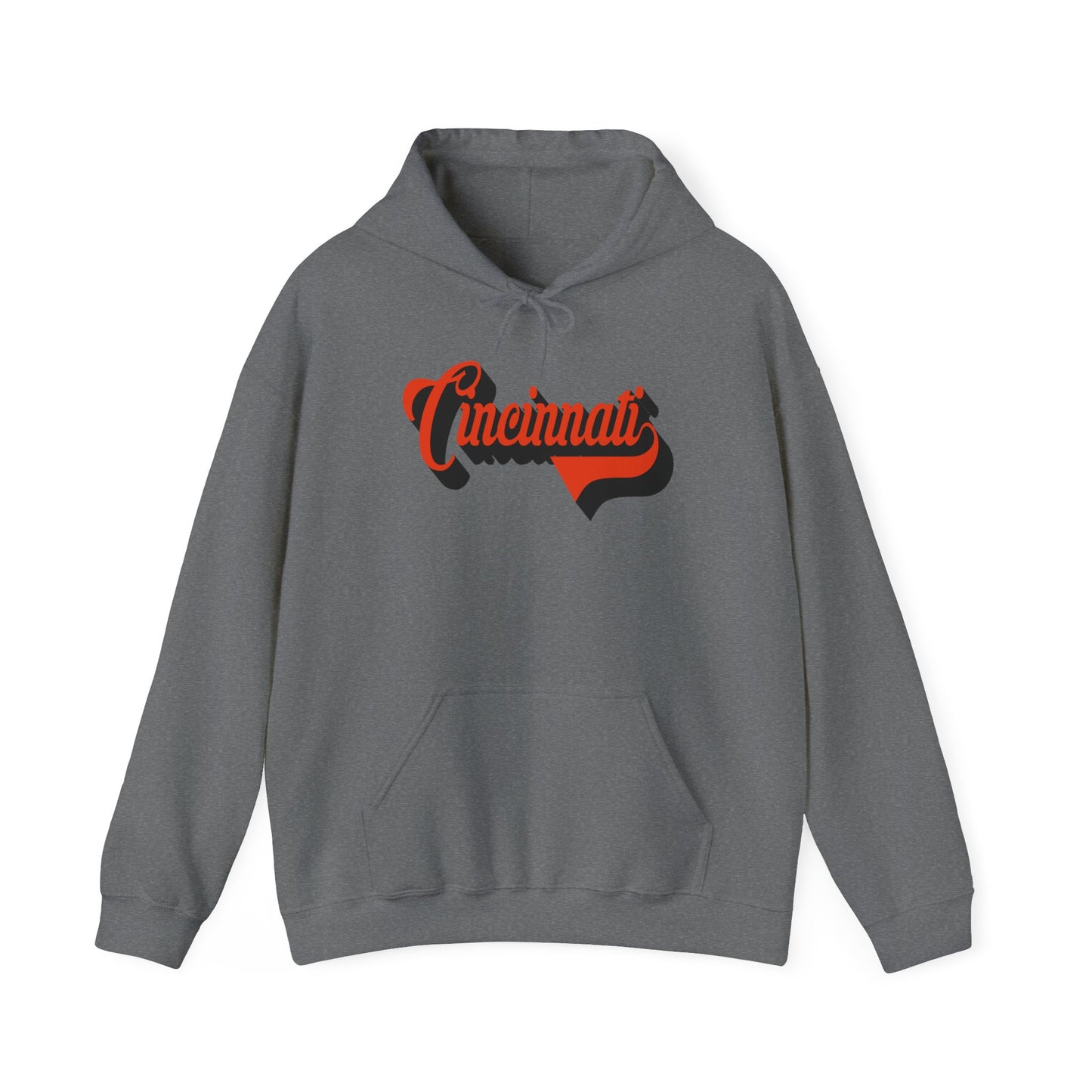 Cincinnati Retro -Hooded Sweatshirt