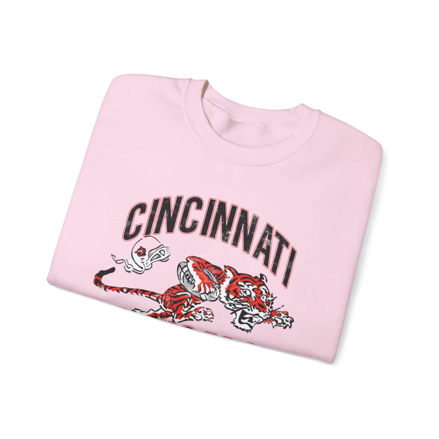 Vintage Bengals Mascot- Crewneck Sweatshirt