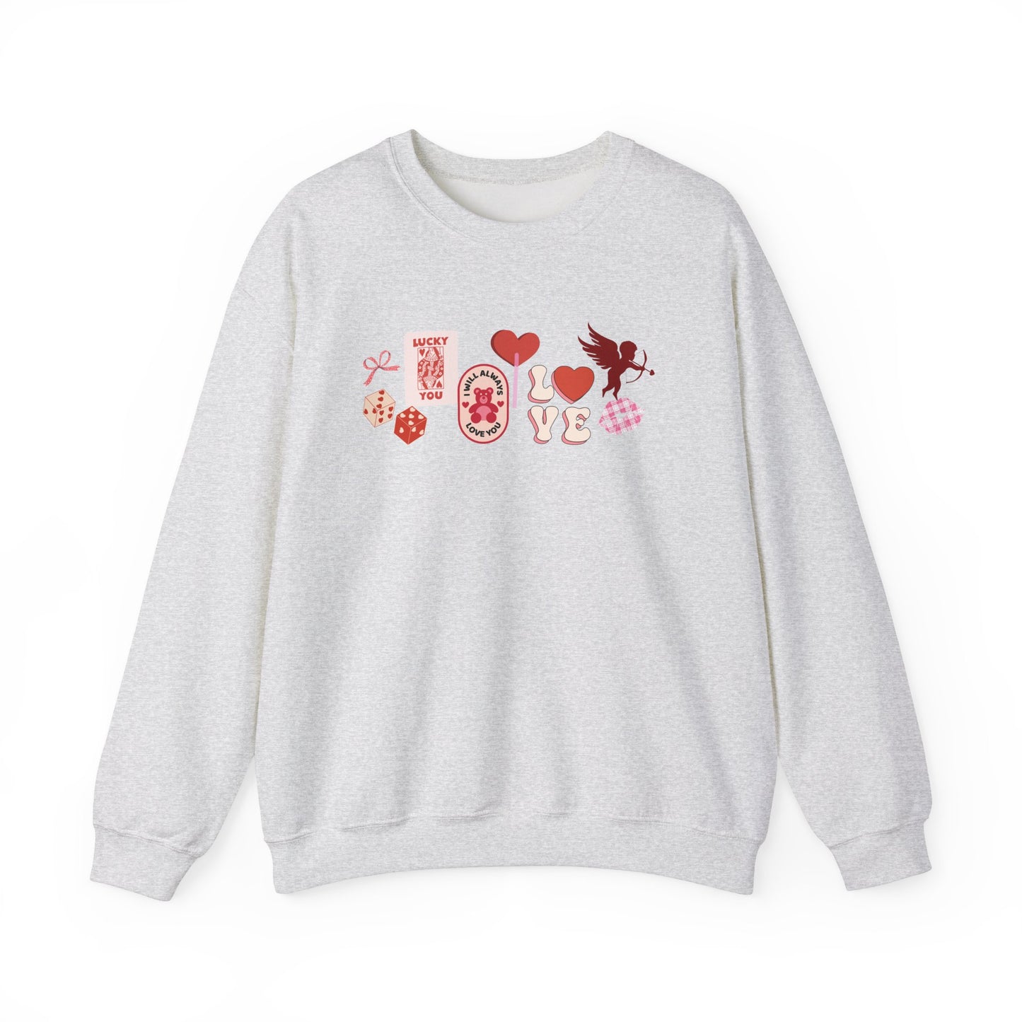 Cupid Collage- Crewneck Sweatshirt