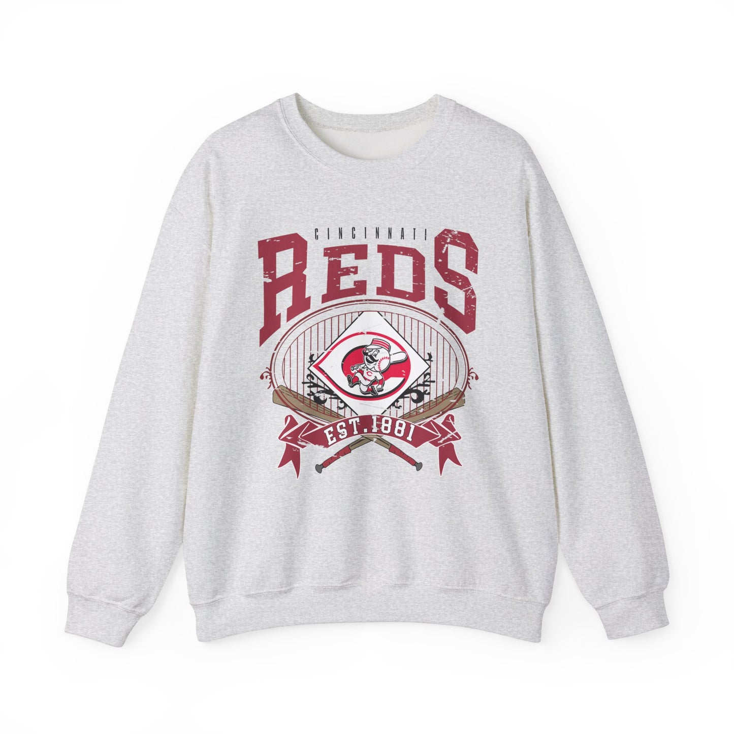 Reds Graphic- Crewneck Sweatshirt