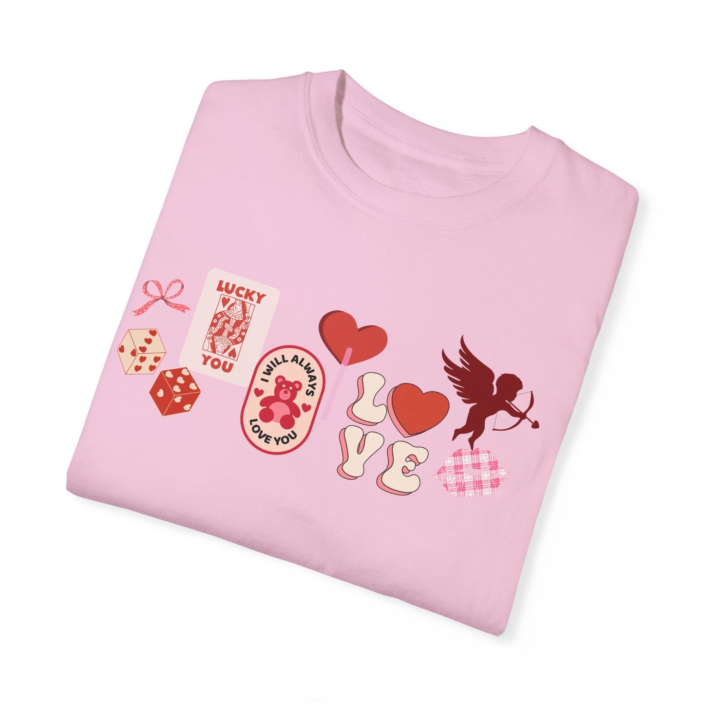 Cupid Collage- Comfort Colors T-shirt