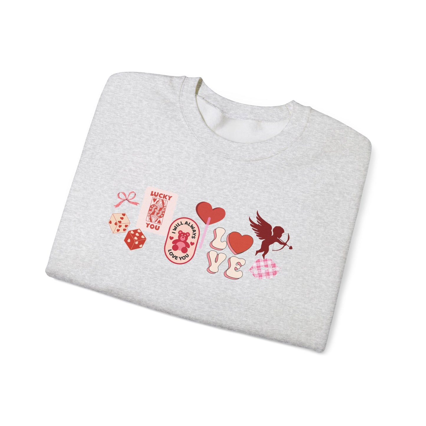 Cupid Collage- Crewneck Sweatshirt