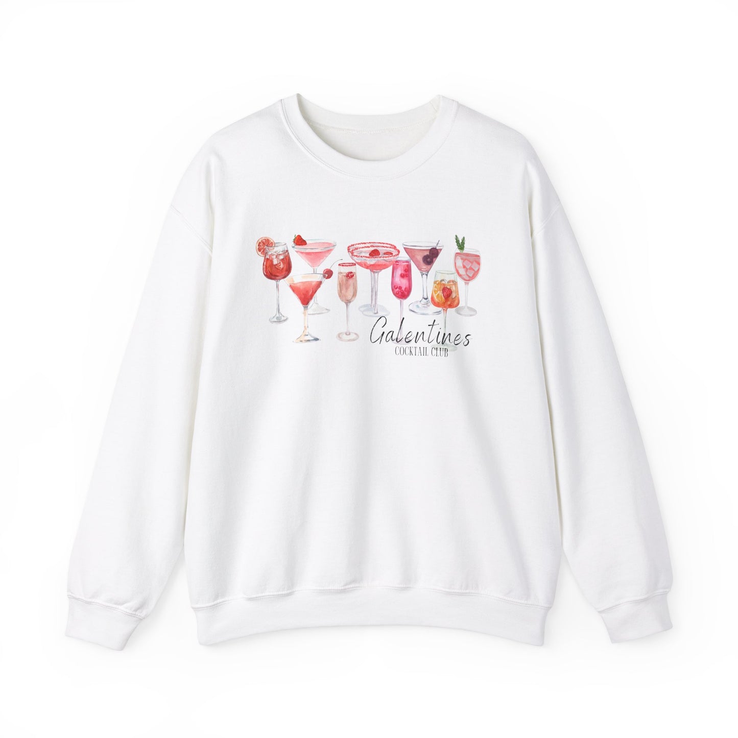 Galentines Cocktail Club - Crewneck Sweatshirt