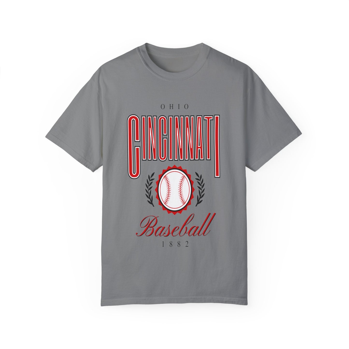 Cincinnati Baseball- Comfort Colors T-shirt