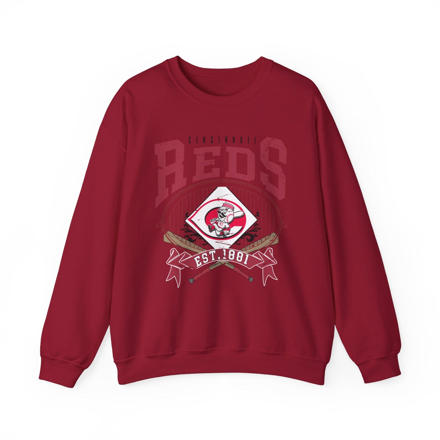 Reds Graphic- Crewneck Sweatshirt