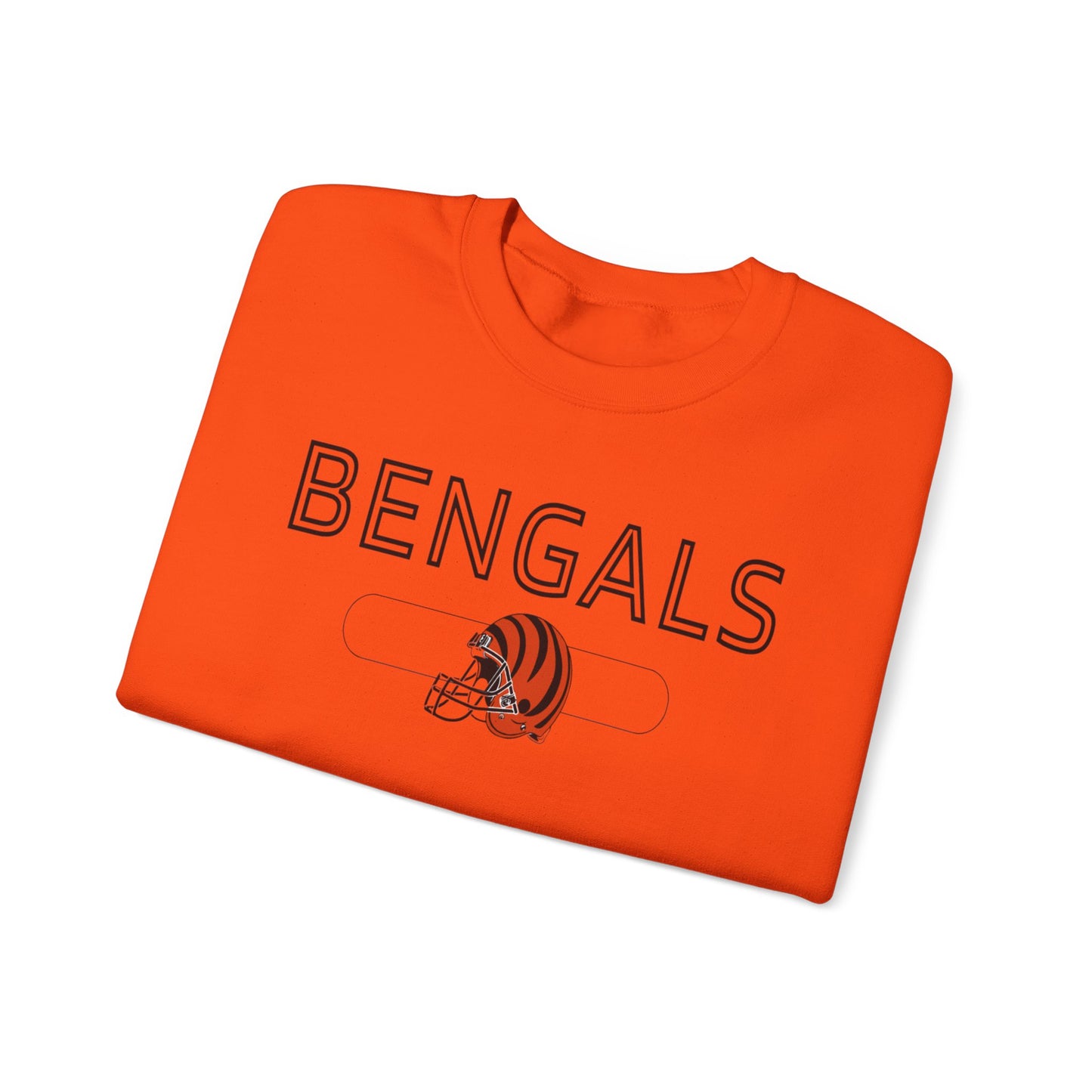 Bengals Helmet - Crewneck Sweatshirt