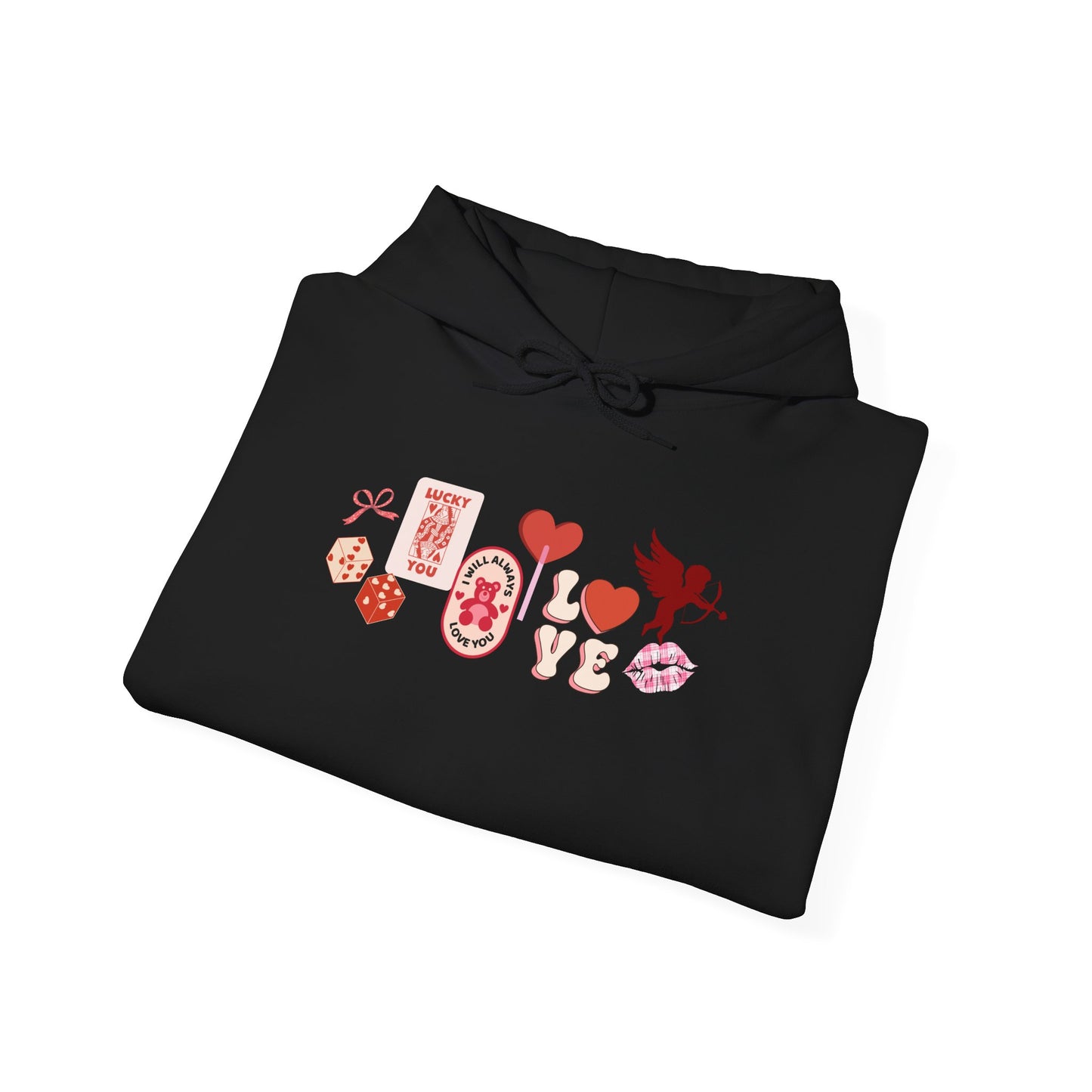 Cupid Collage - Hooded Sweatshirt