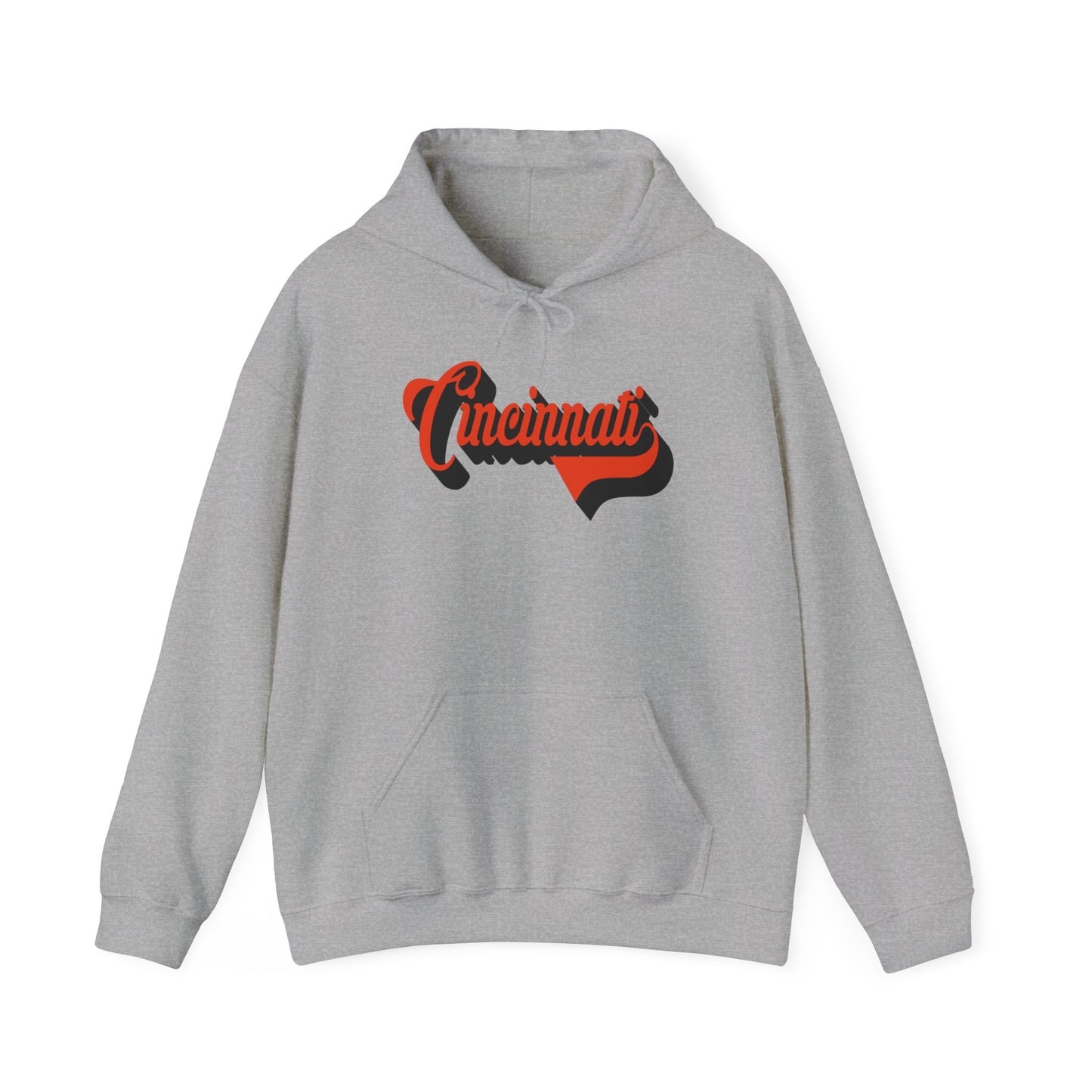 Cincinnati Retro -Hooded Sweatshirt