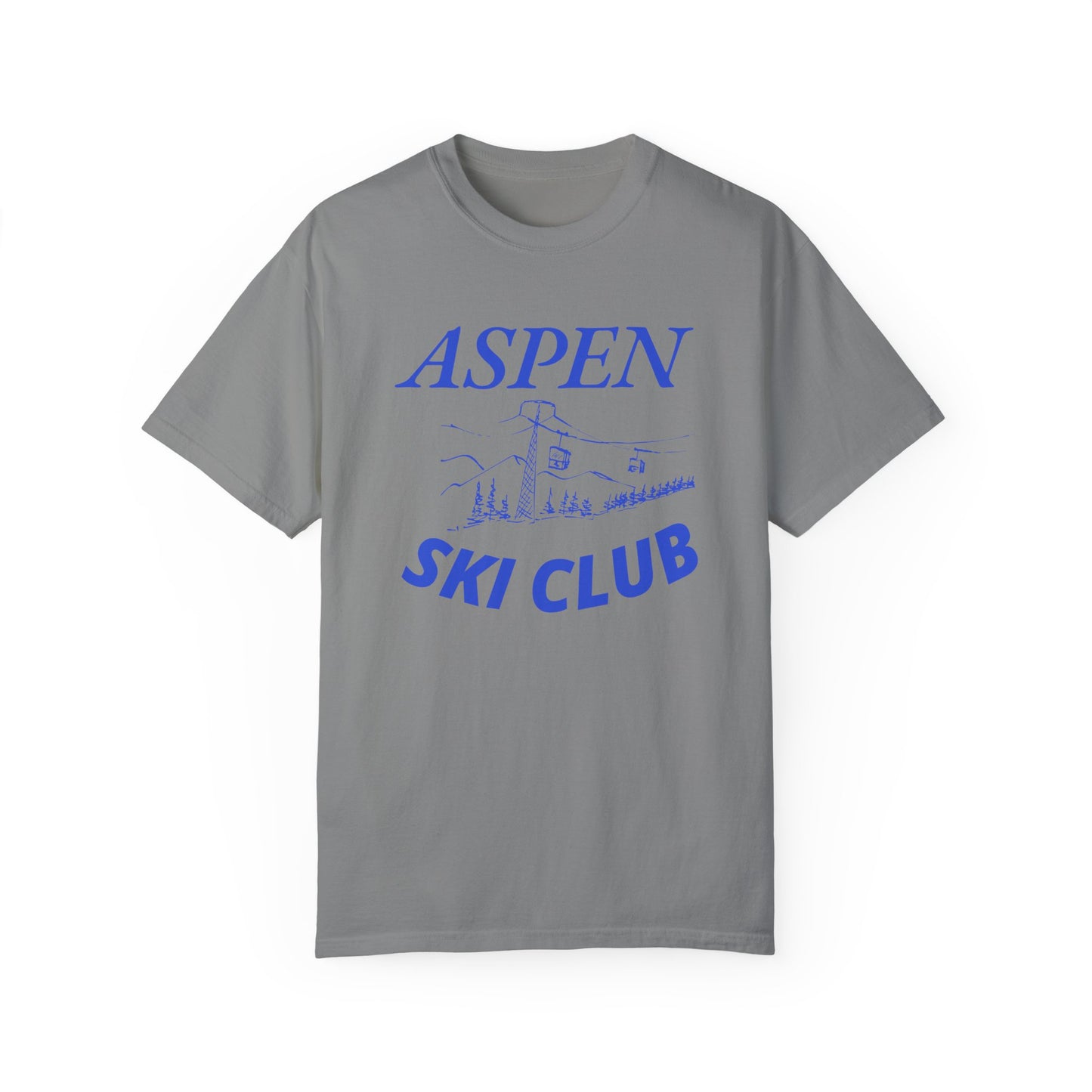 Aspen Ski Club- Comfort Colors T-shirt