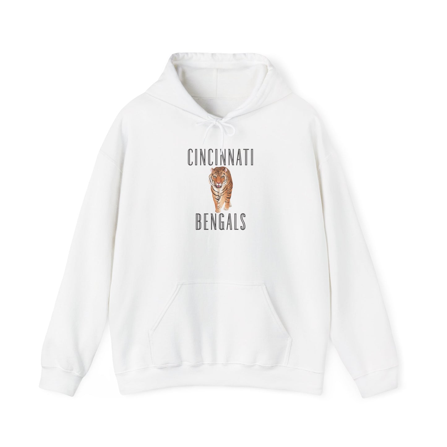 Cincy Bengals Tiger- Hooded Sweatshirt