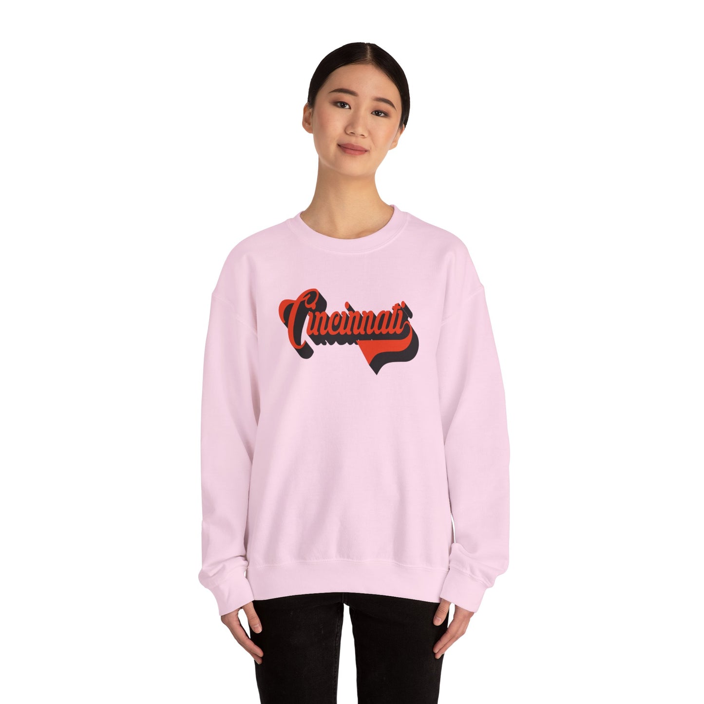 Cincinnati Retro -Crewneck Sweatshirt