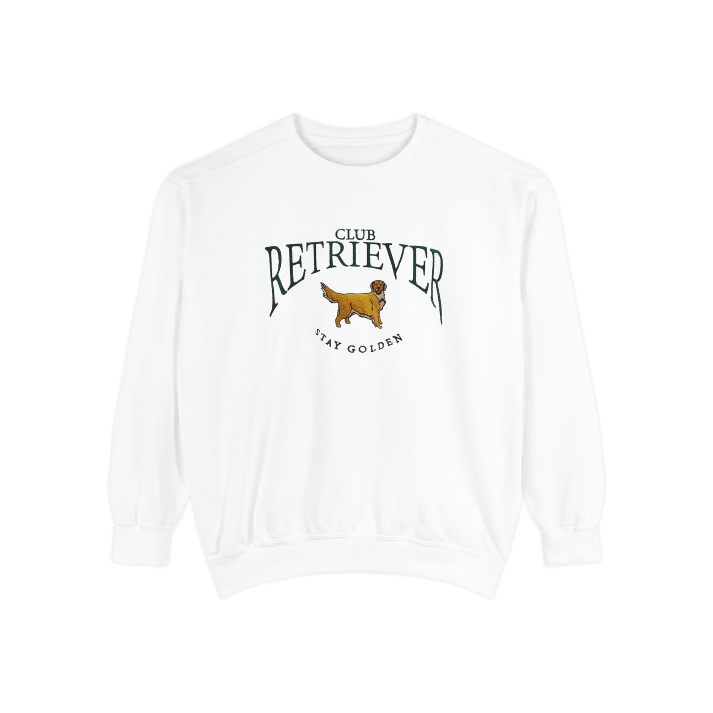 Club Retriever- Comfort Colors Garment-Dyed Sweatshirt