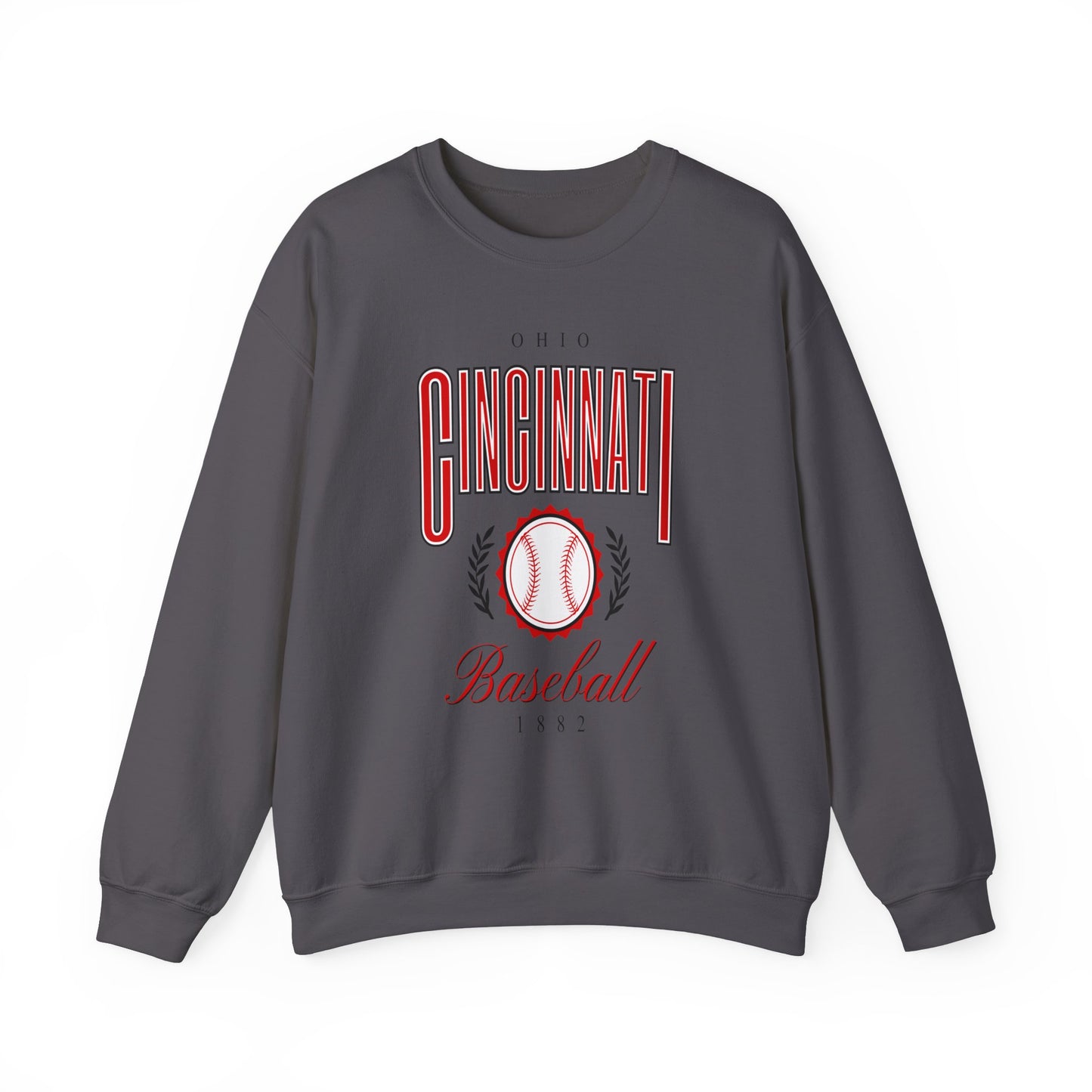 Cincinnati Baseball -Crewneck Sweatshirt