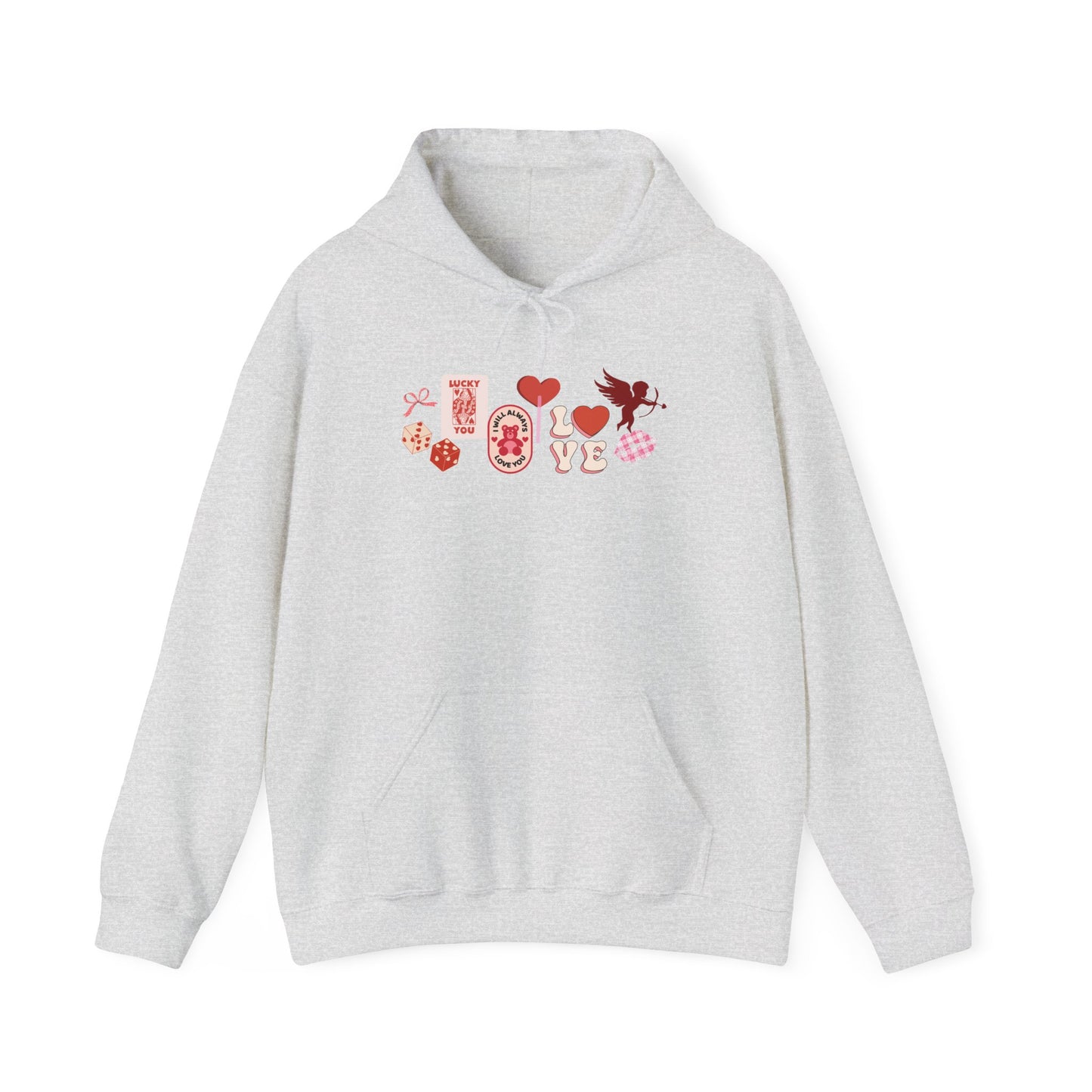 Cupid Collage - Hooded Sweatshirt