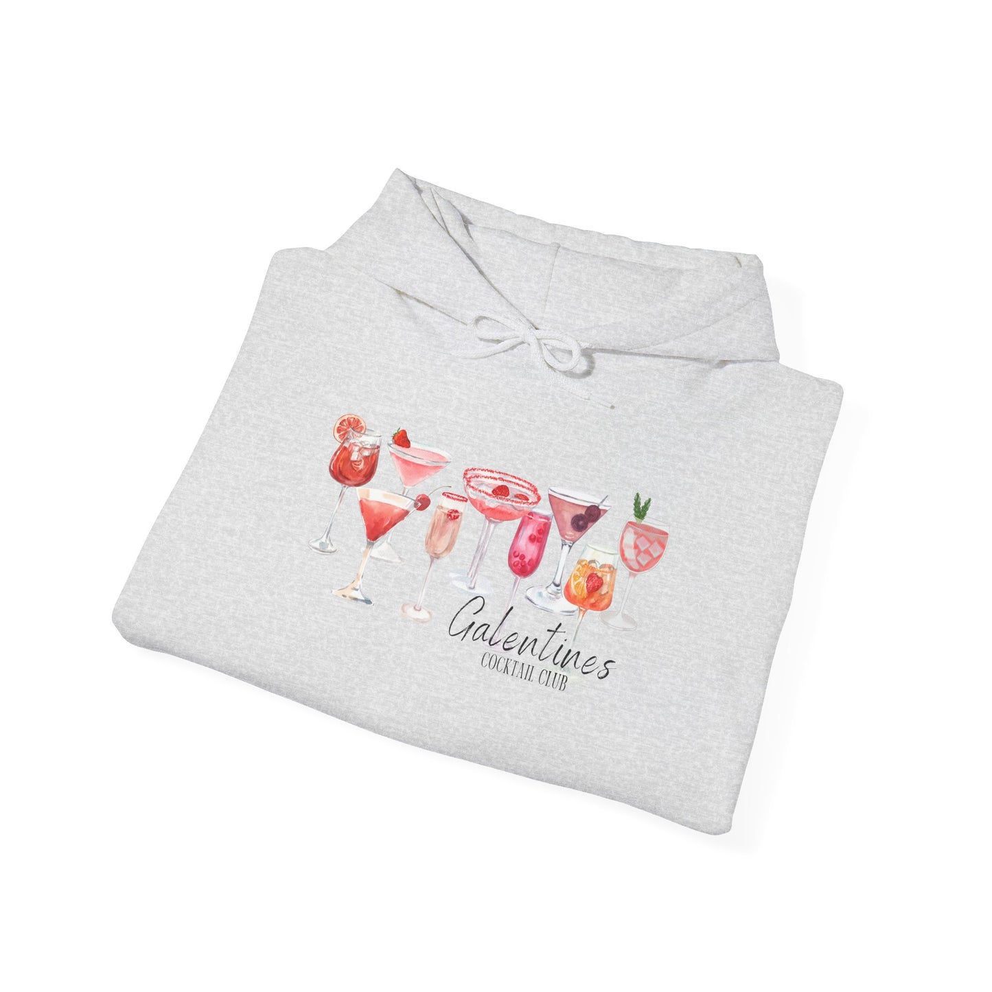 Galentines Cocktail Club - Hooded Sweatshirt