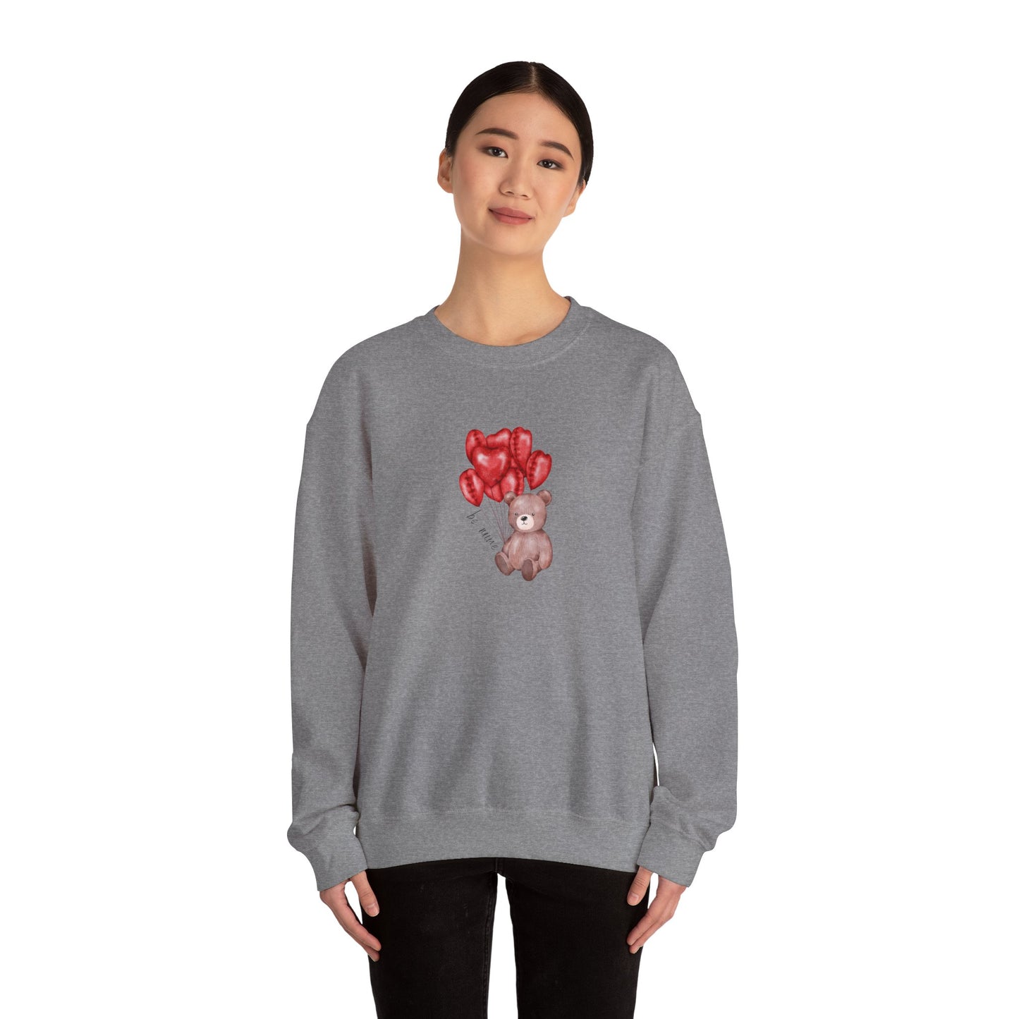 Be Mine Teddy - Crewneck Sweatshirt