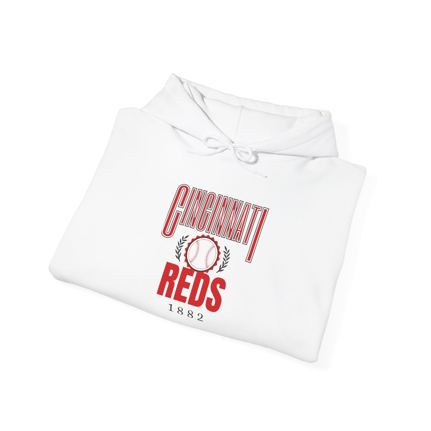 Cincinnati Reds 1882- Hooded Sweatshirt