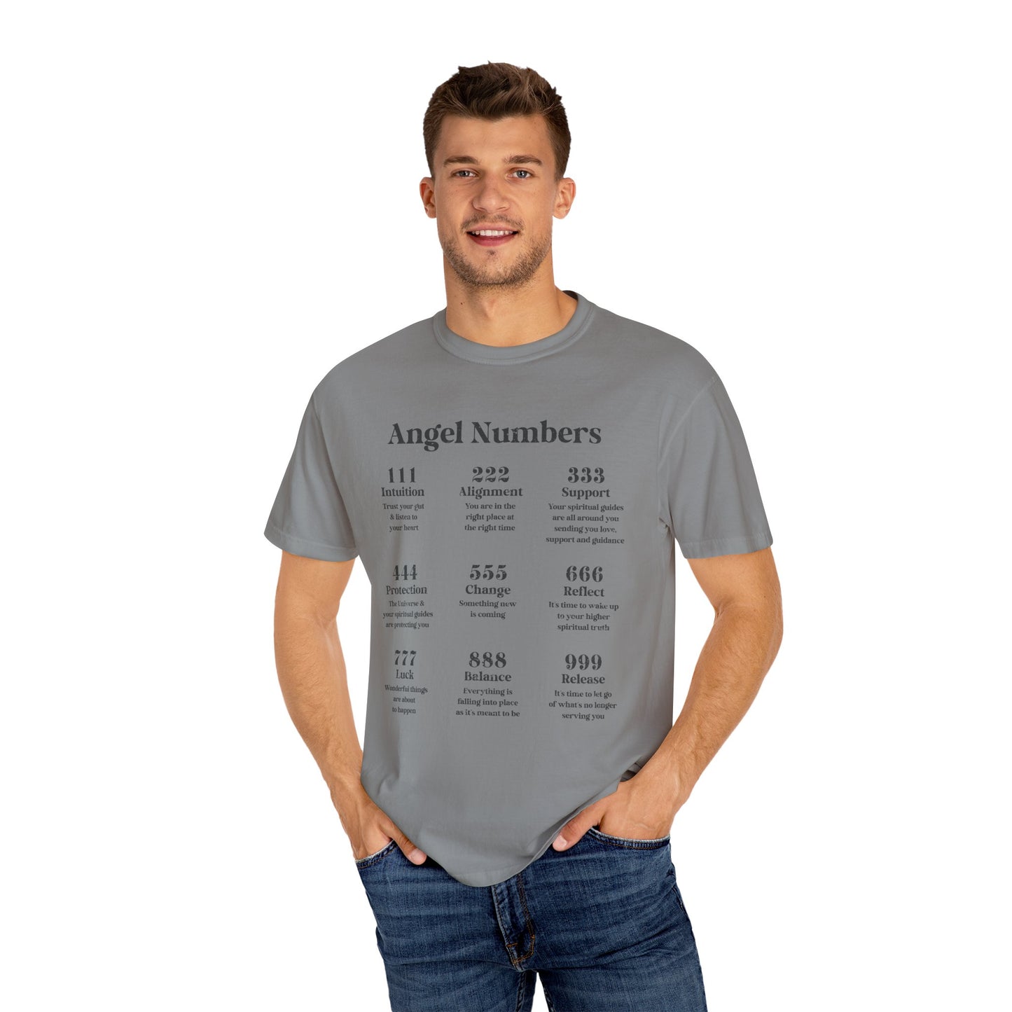 Angel Numbers- Comfort Colors T-shirt