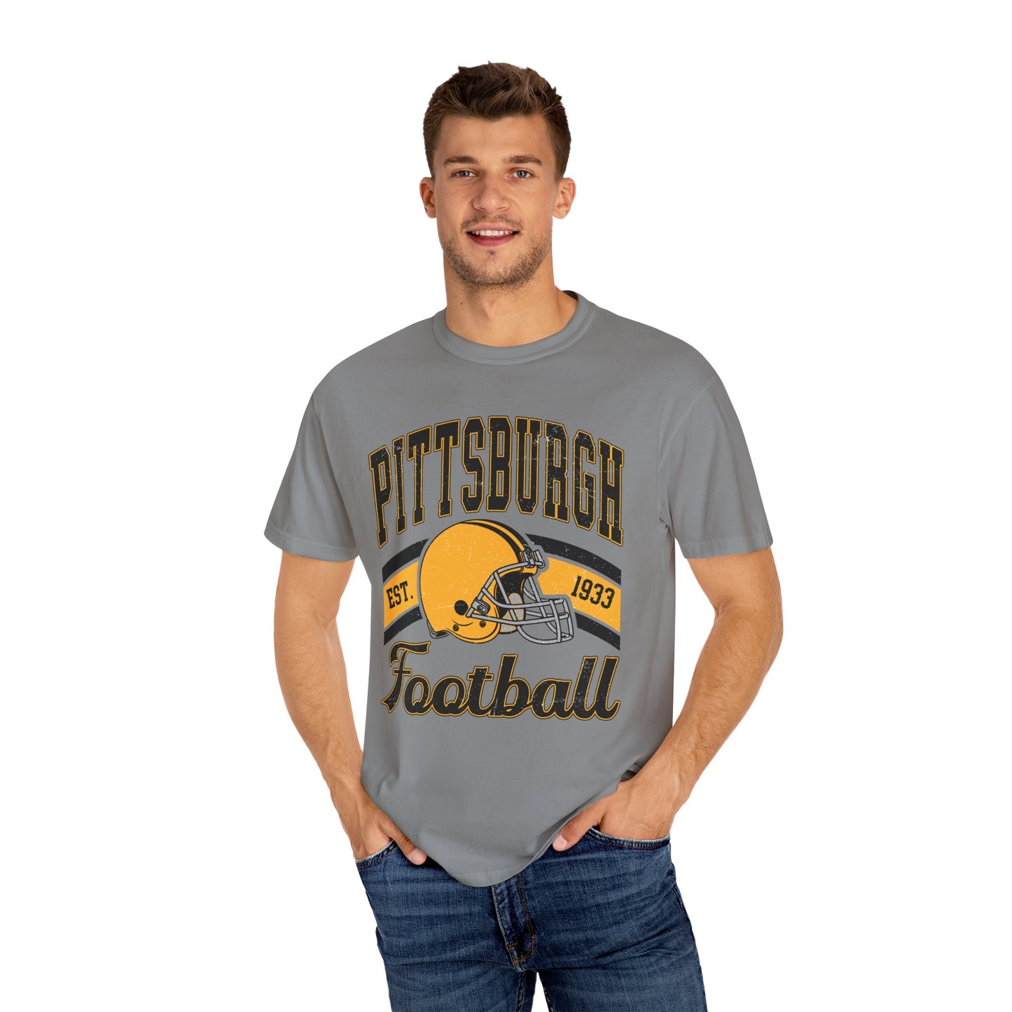 Pittsburgh Steelers- Comfort Colors T-shirt