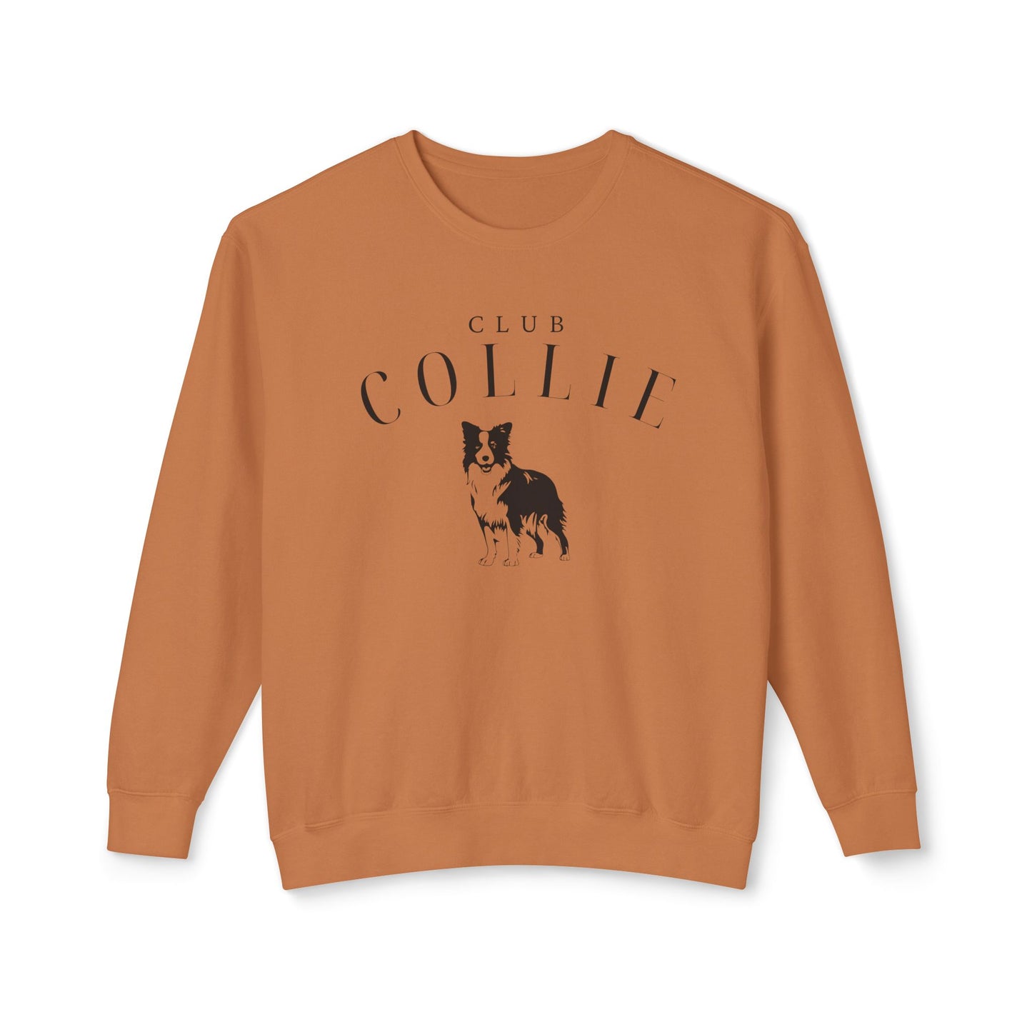 Club Collie - Lightweight Comfort Colors Crewneck Sweatshirt