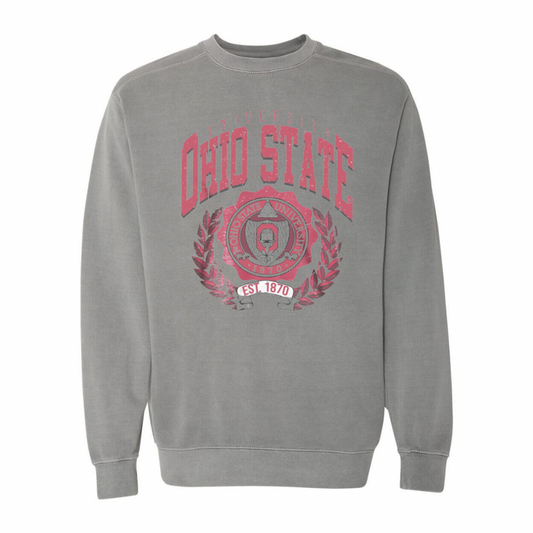 university of ohio state crewneck