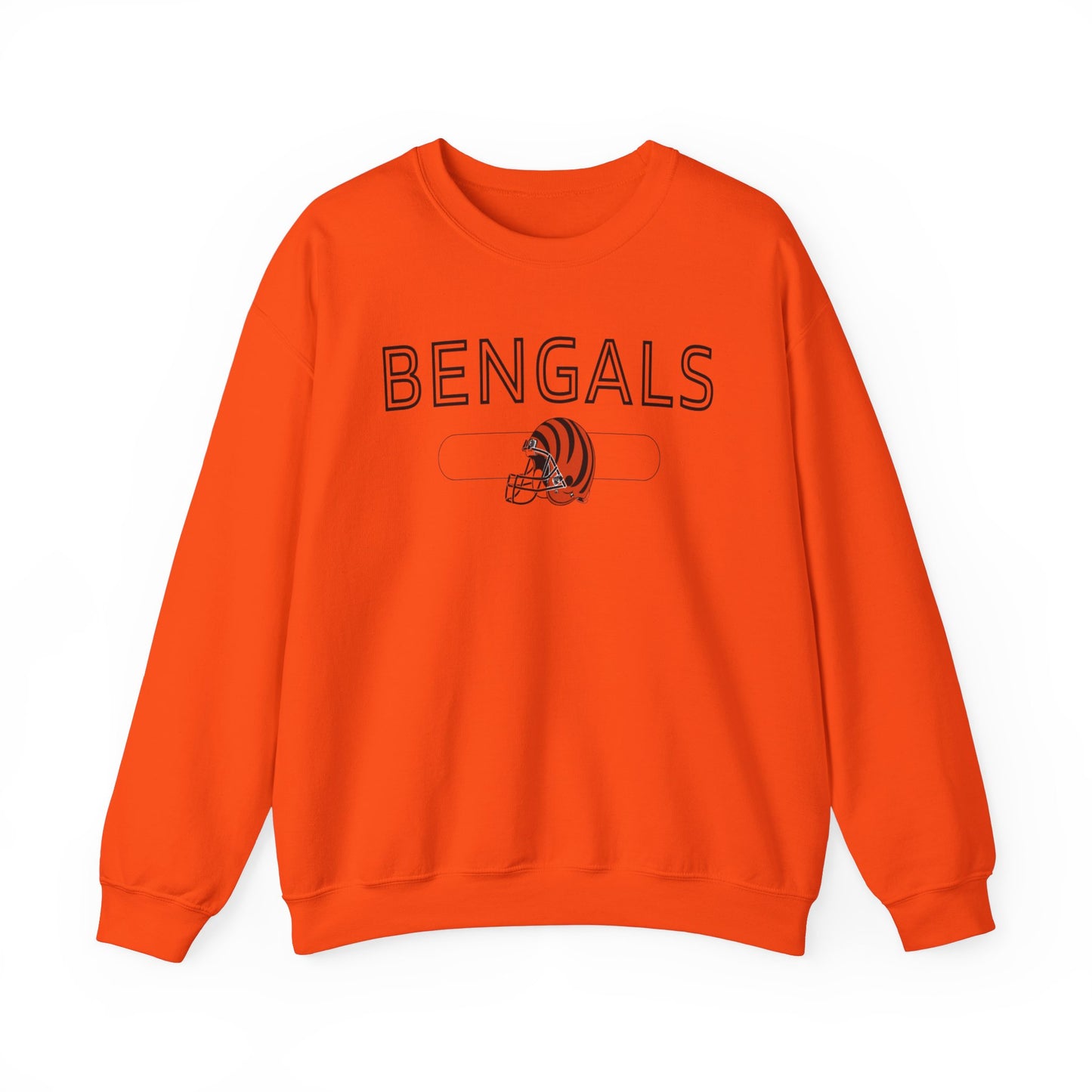 Bengals Helmet - Crewneck Sweatshirt