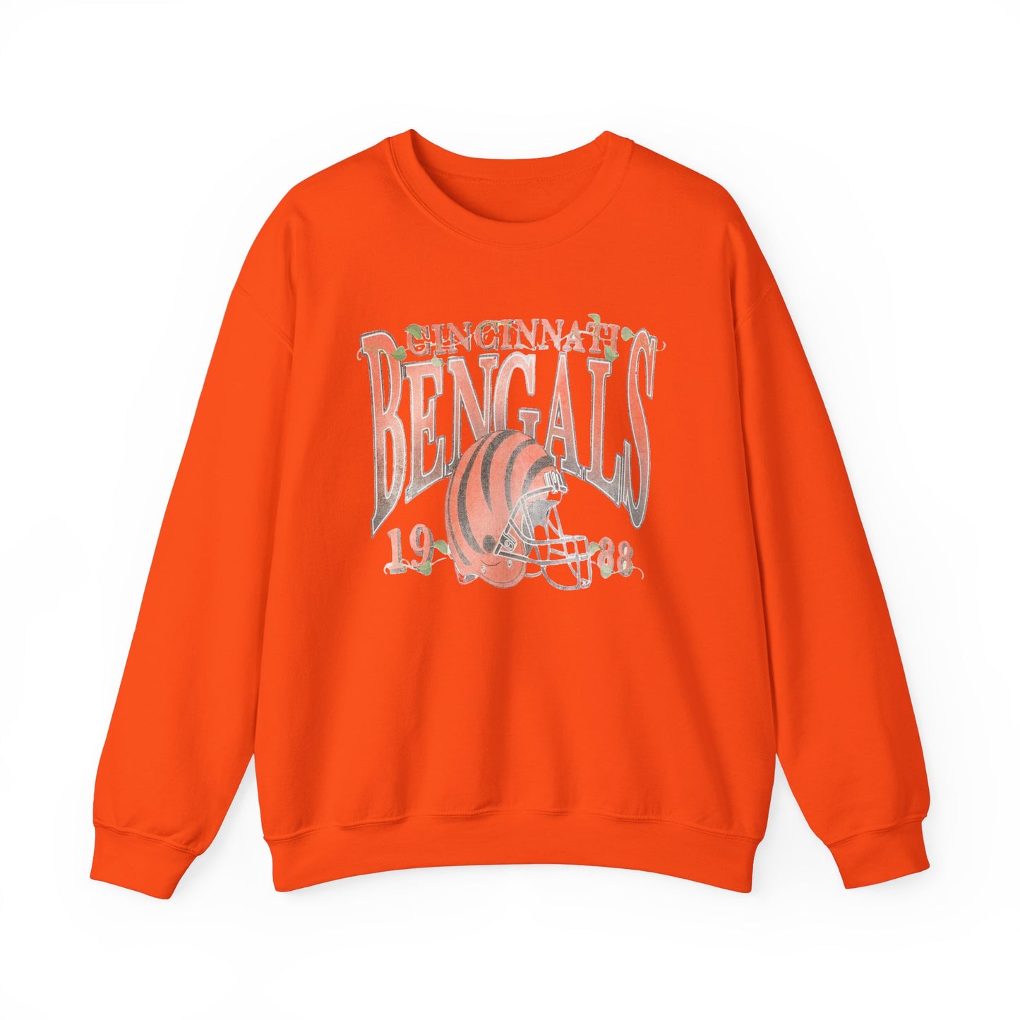 vintage bengals 1988- Crewneck Sweatshirt