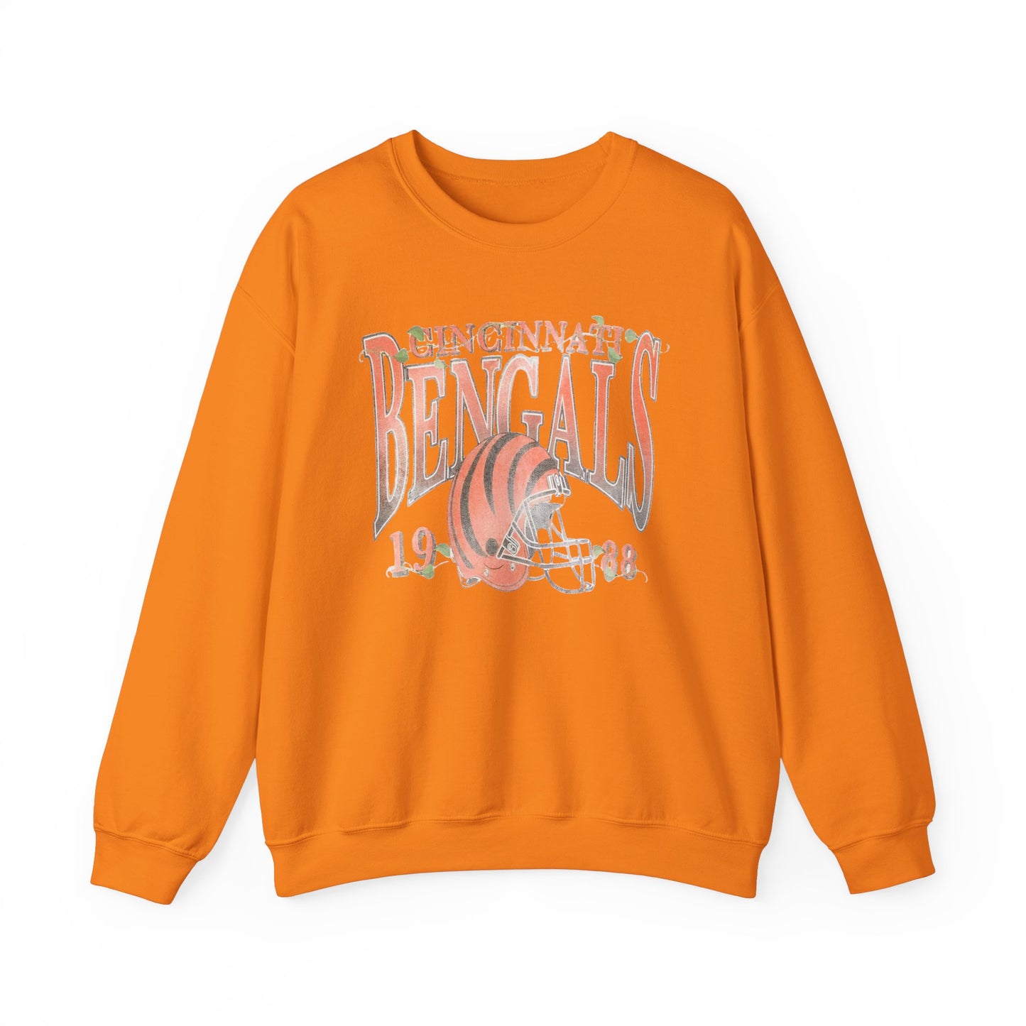 vintage bengals 1988- Crewneck Sweatshirt