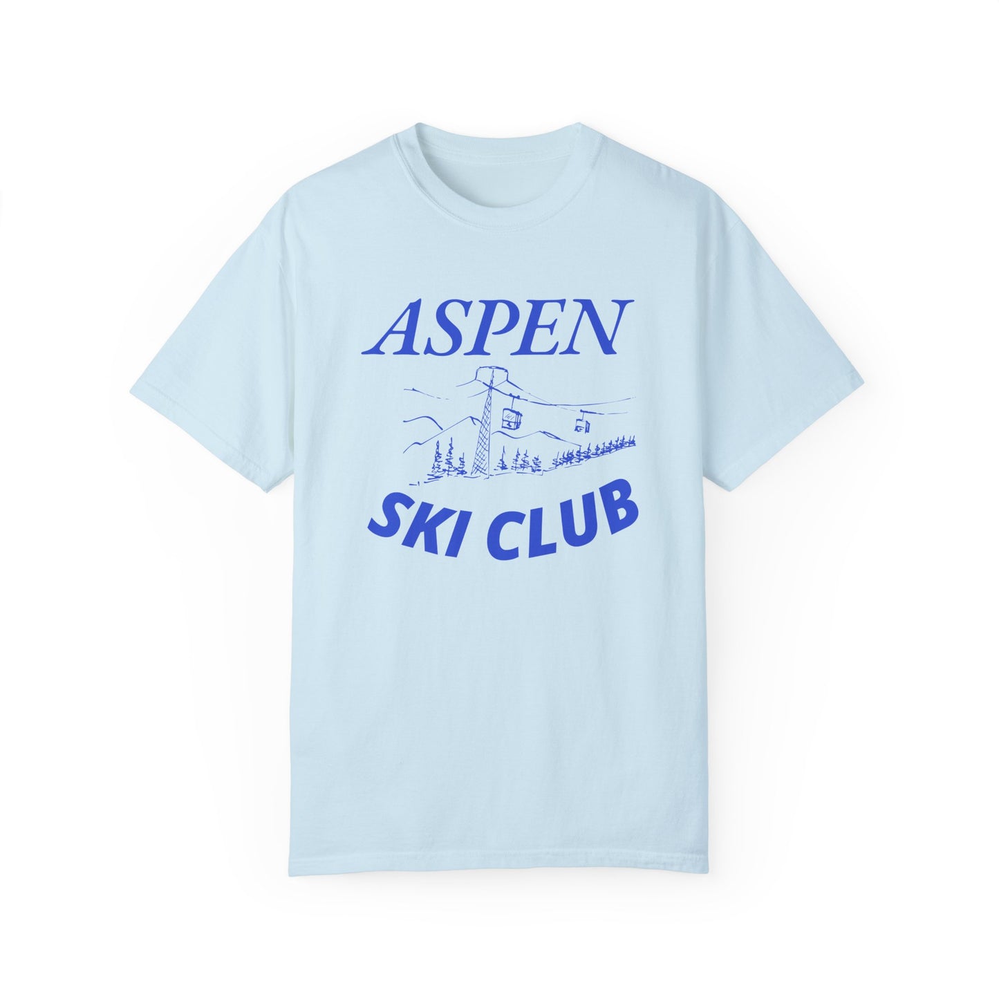 Aspen Ski Club- Comfort Colors T-shirt