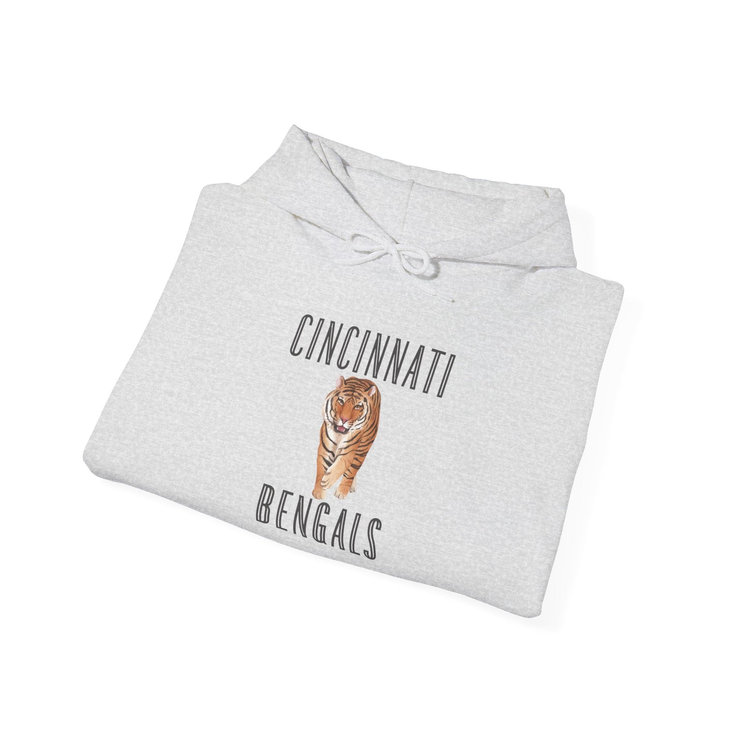 Cincy Bengals Tiger- Hooded Sweatshirt