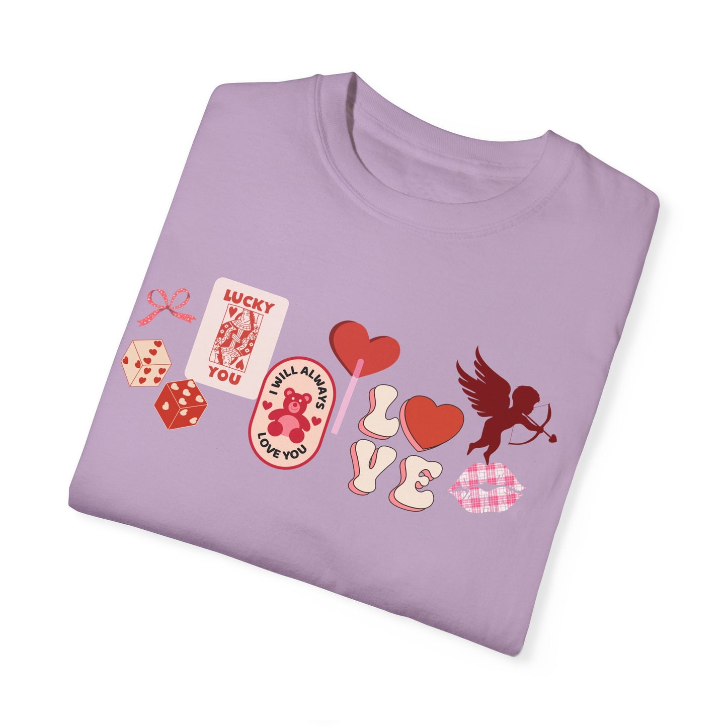 Cupid Collage- Comfort Colors T-shirt