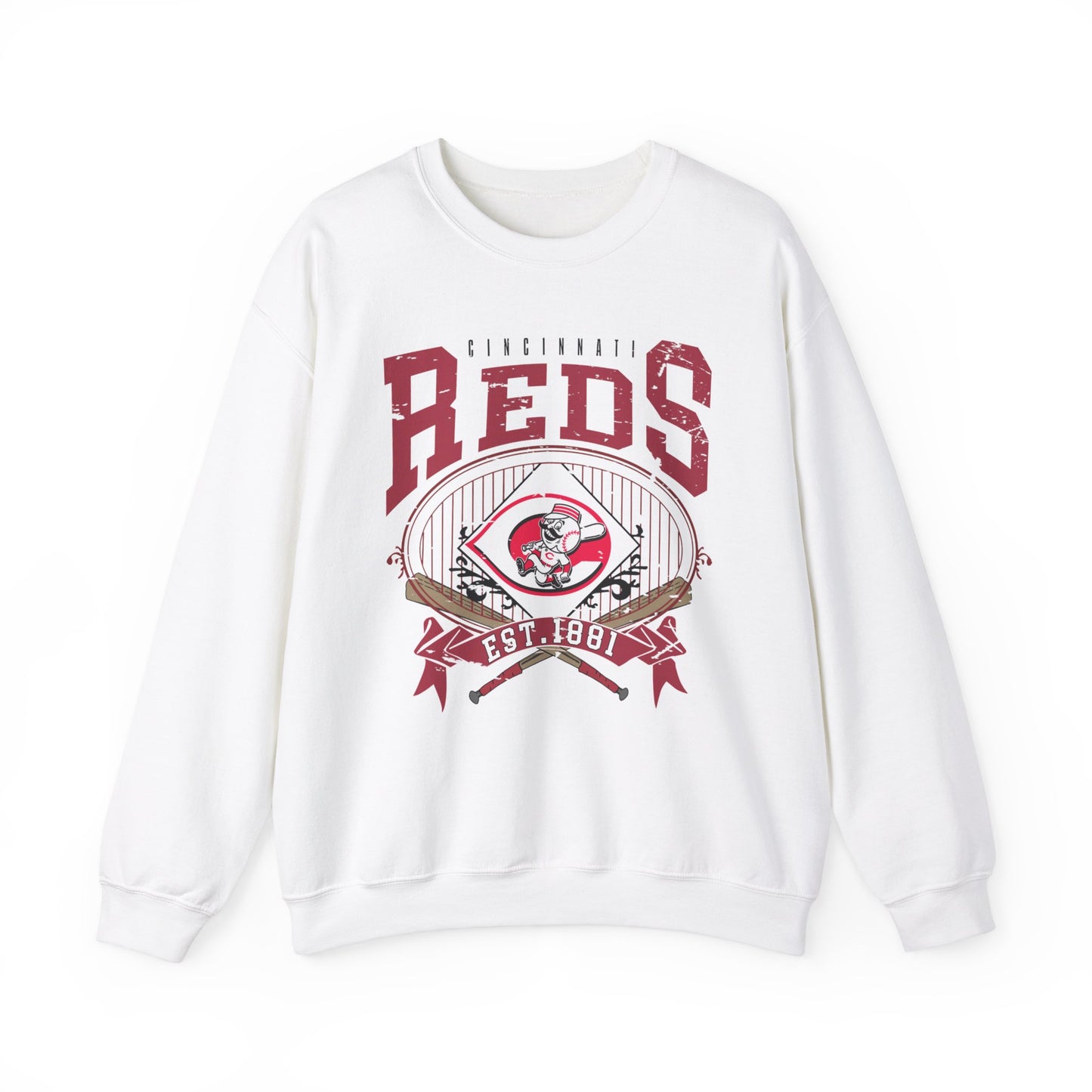 Reds Graphic- Crewneck Sweatshirt